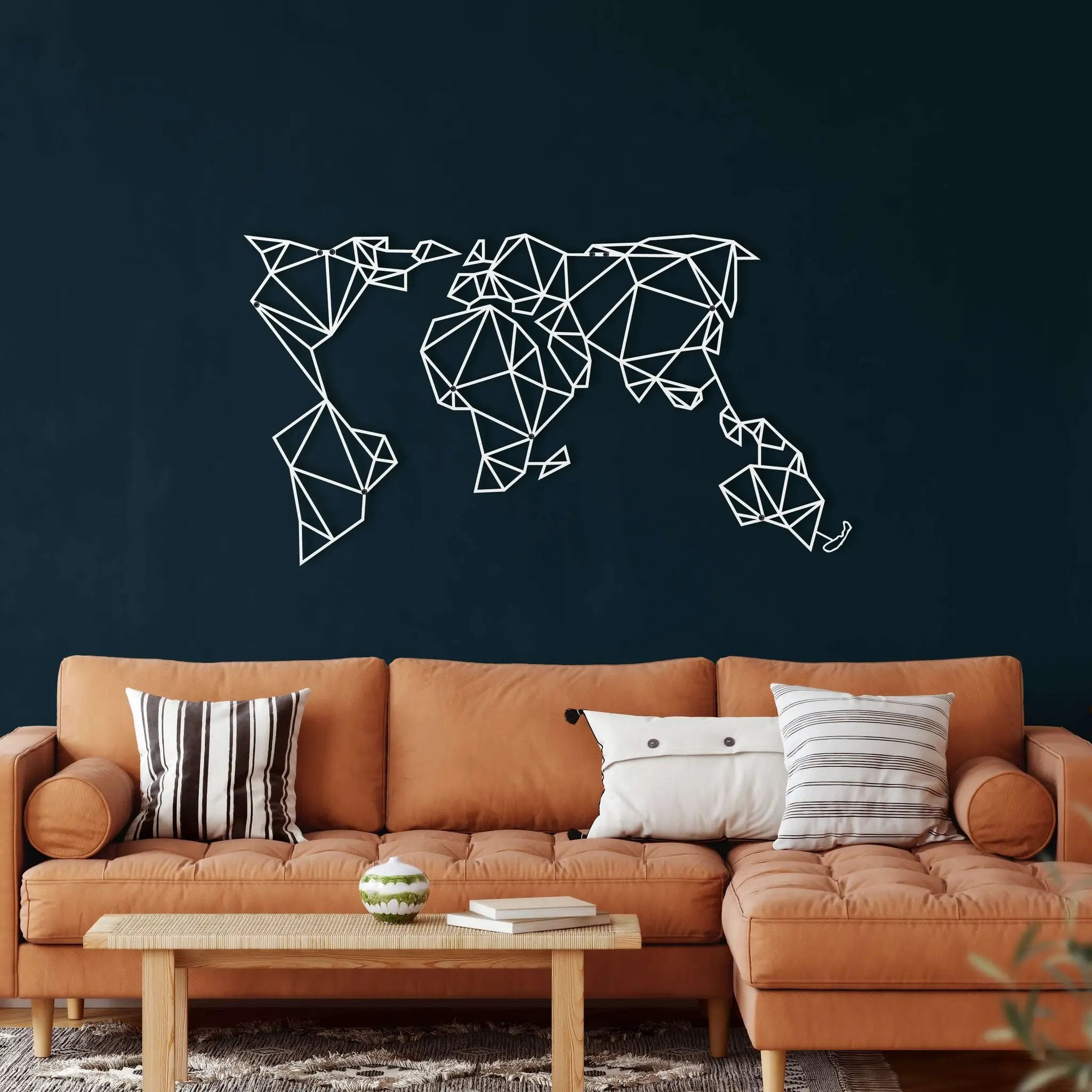 Geometric World Map