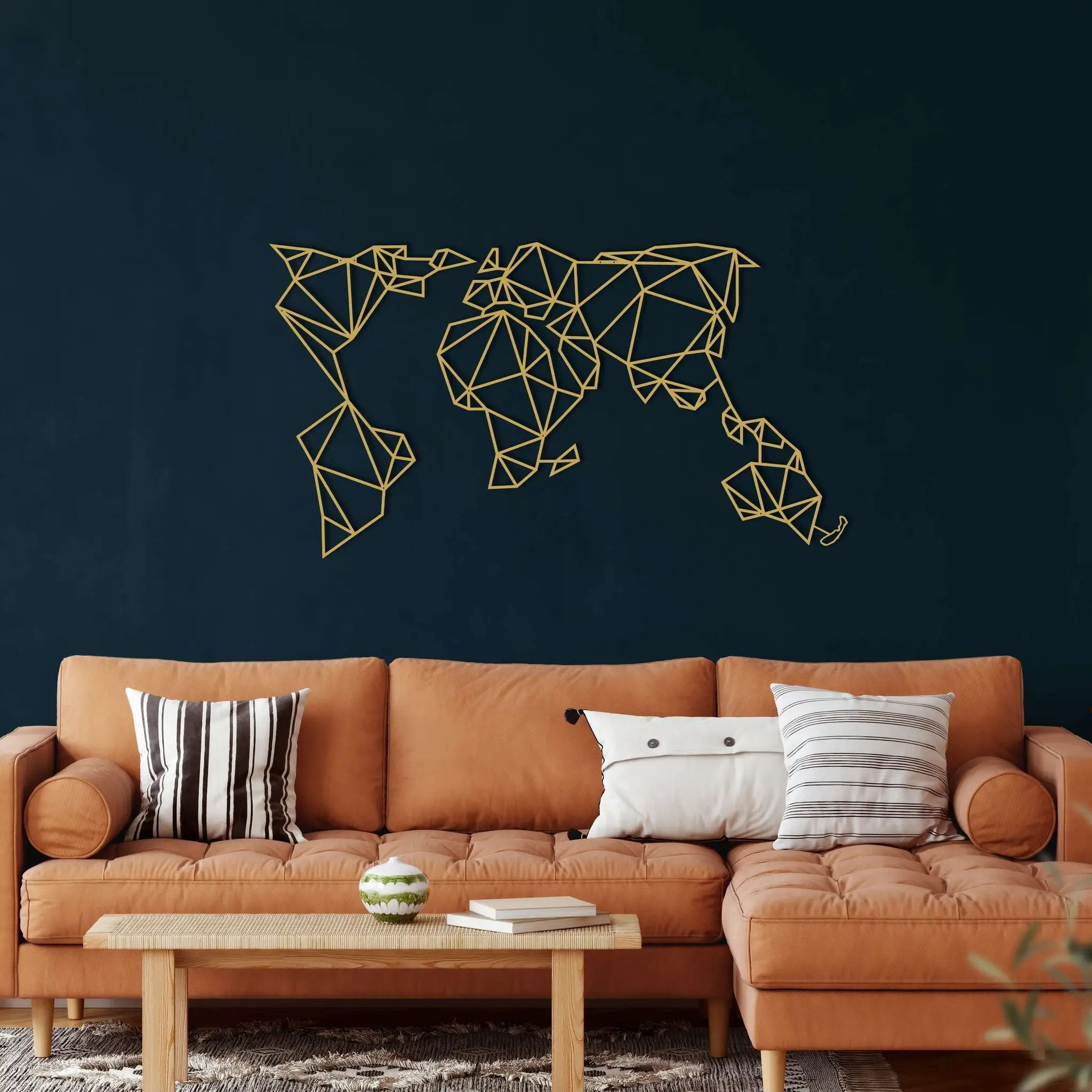 Geometric World Map
