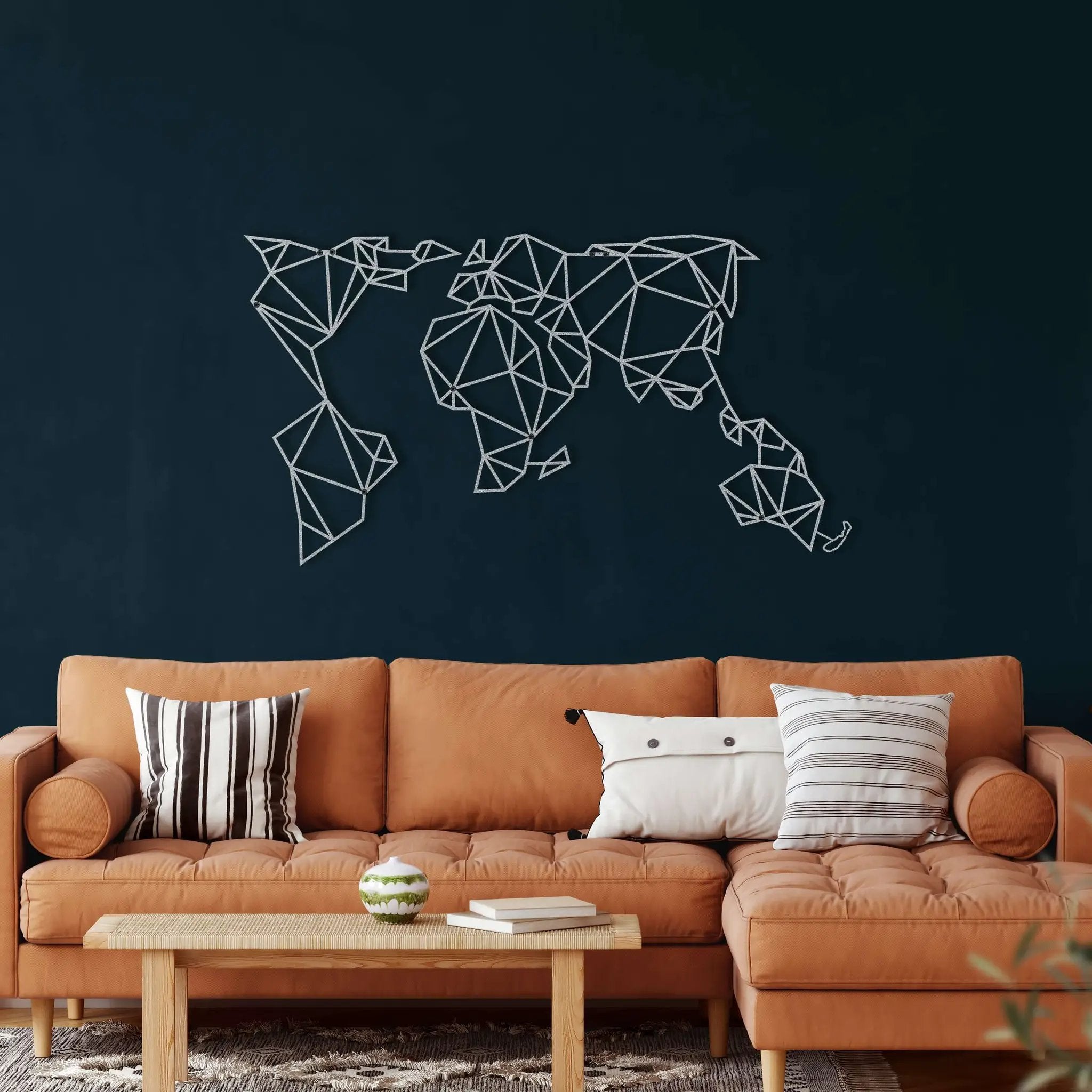 Geometric World Map