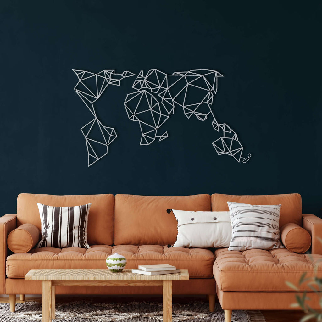 Geometric World Map