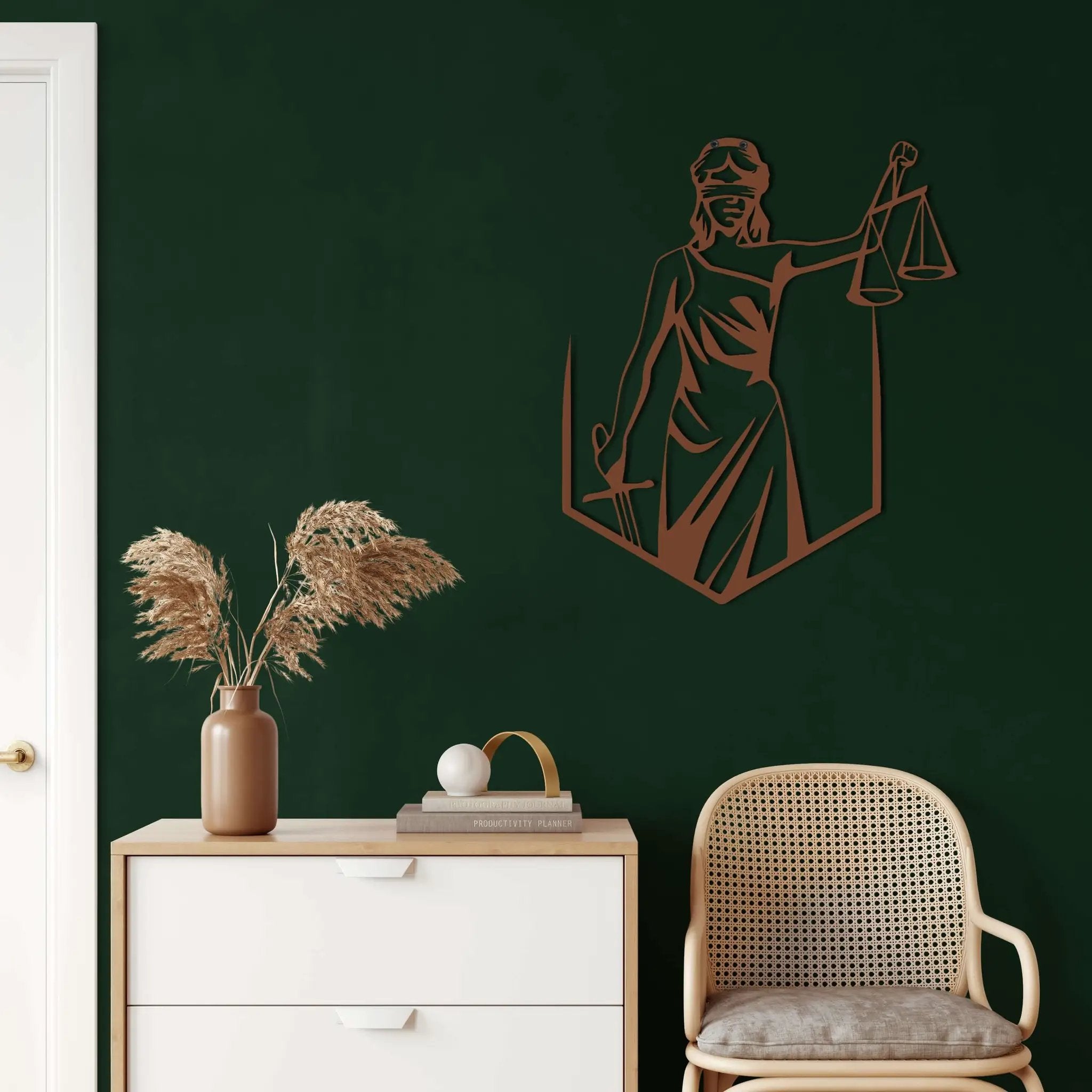 Themis Metal Wall Art