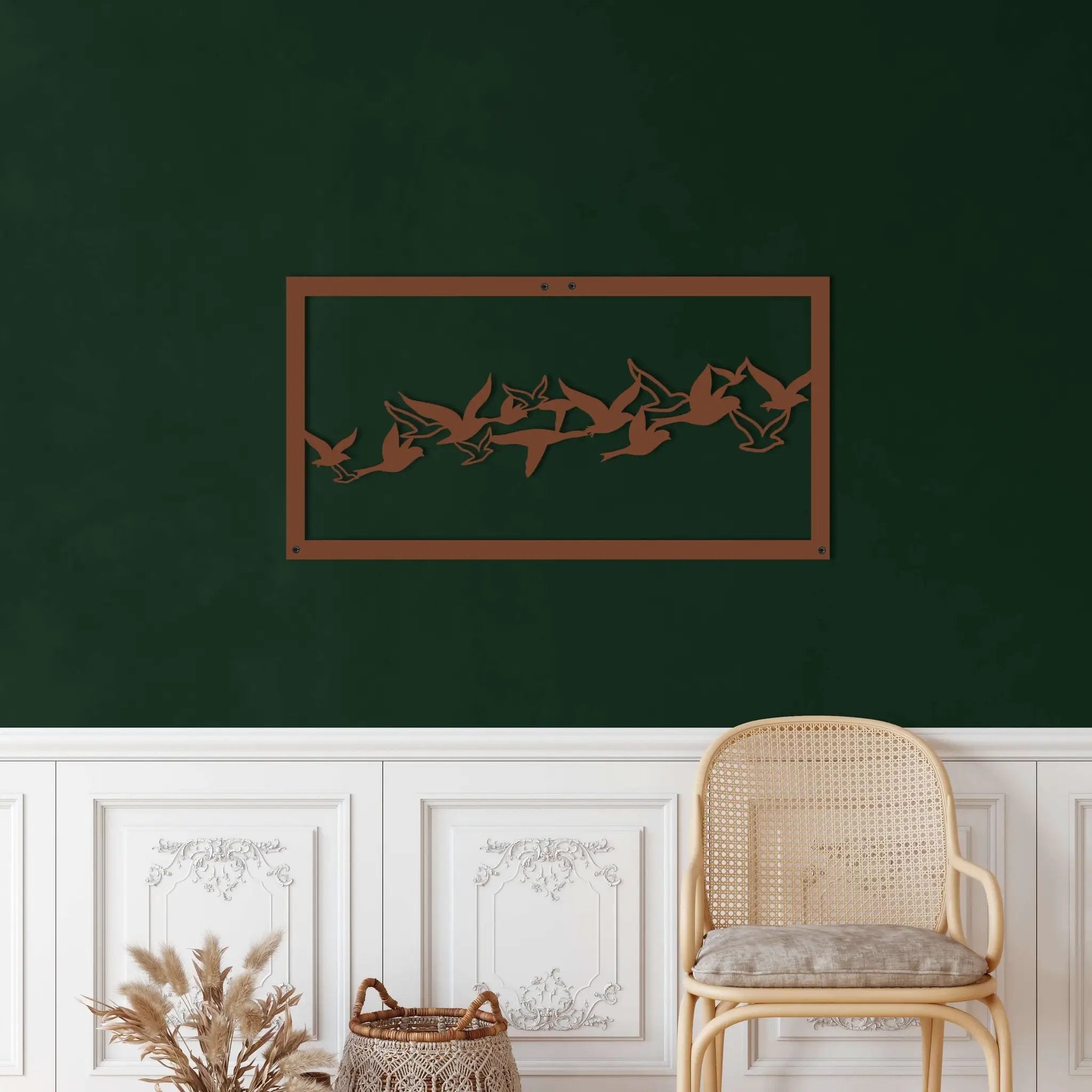 Birds Metal Wall Art