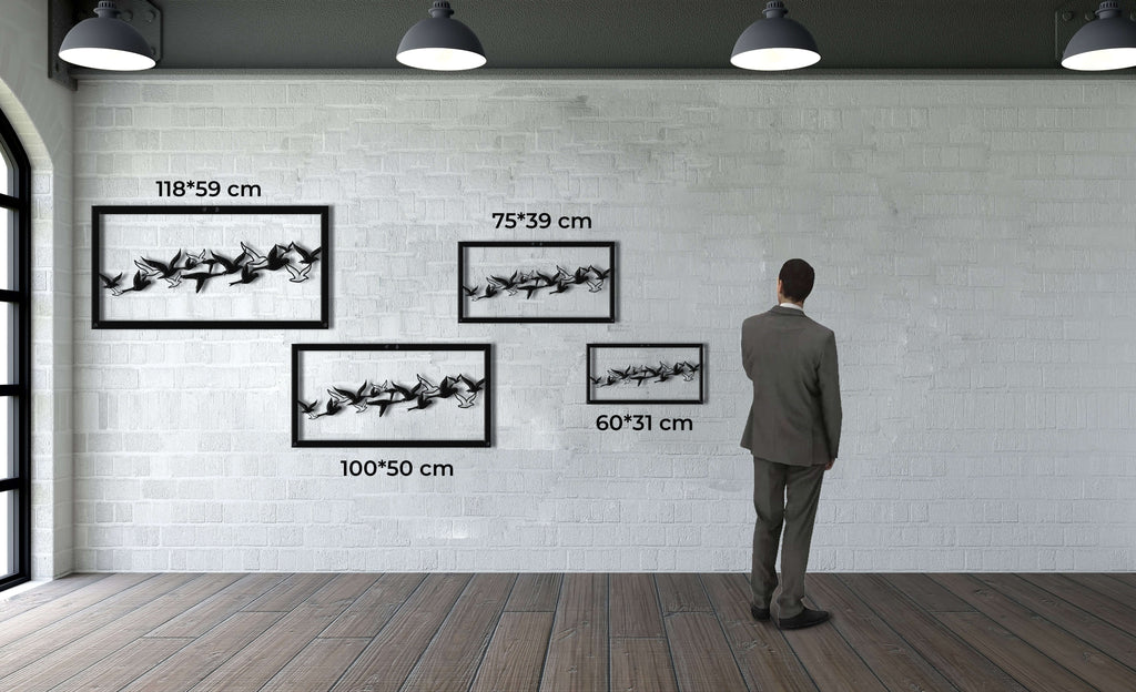 Birds Metal Wall Art
