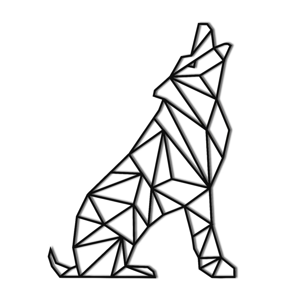 Wolf Metal Wall Art