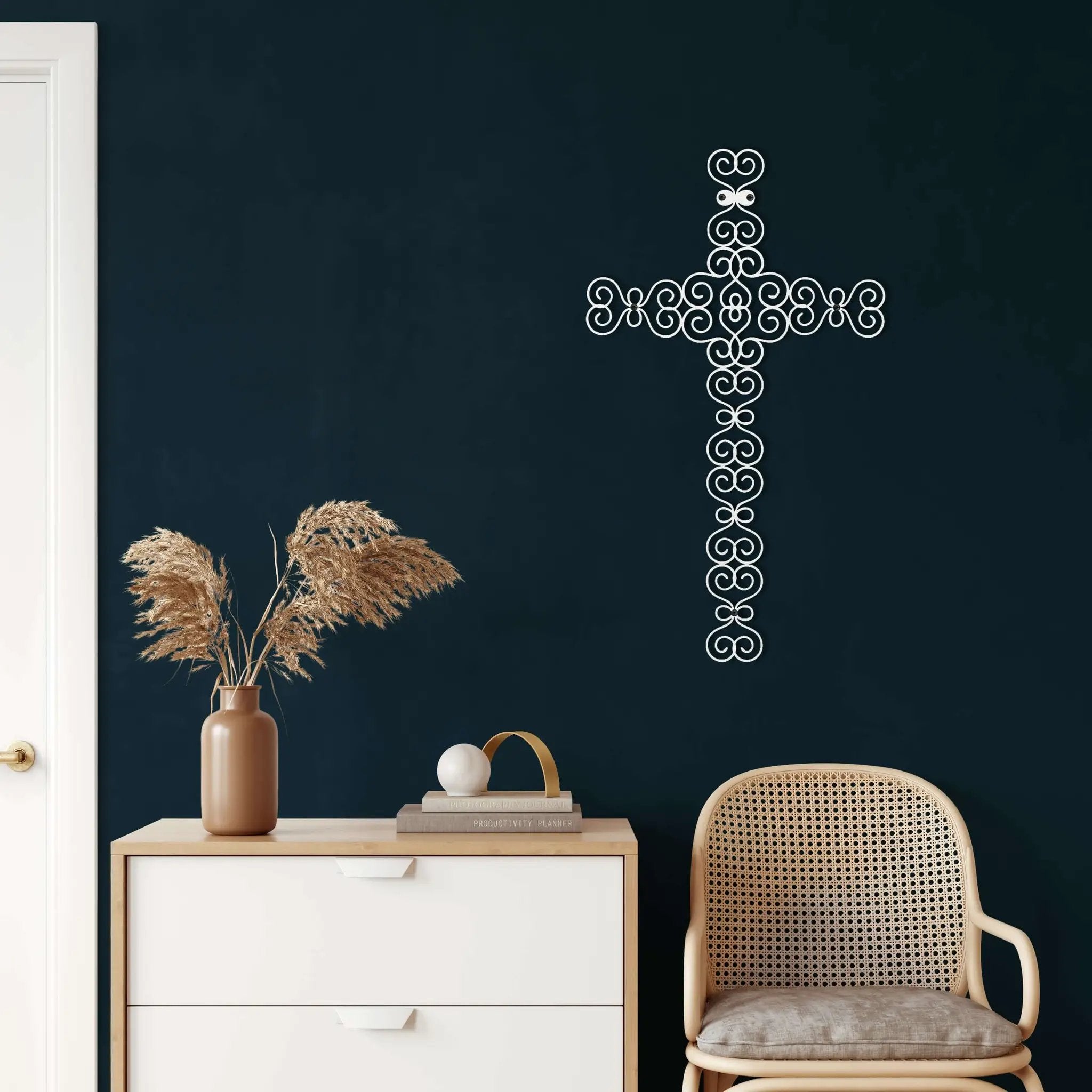 Cross Metal Wall Art