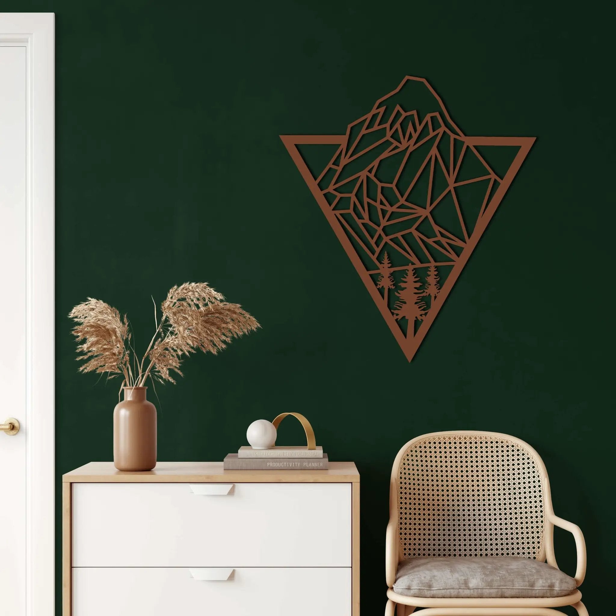 Mountain Metal Wall Art