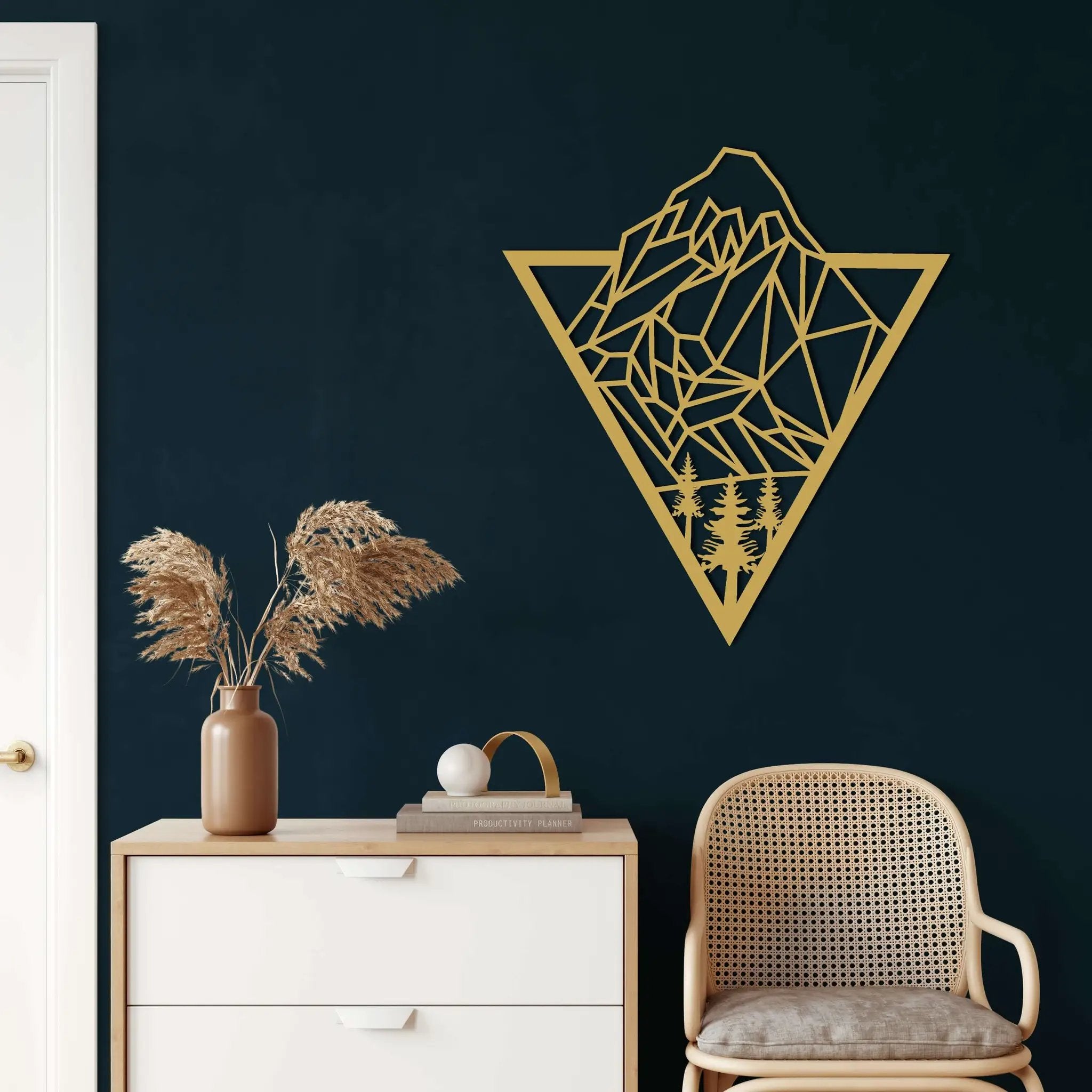 Mountain Metal Wall Art