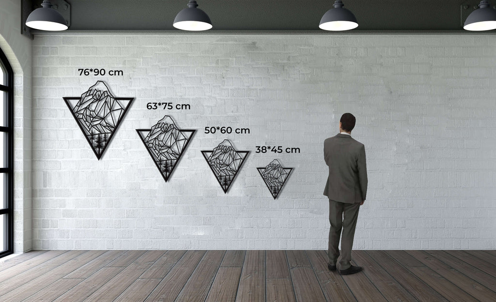 Mountain Metal Wall Art