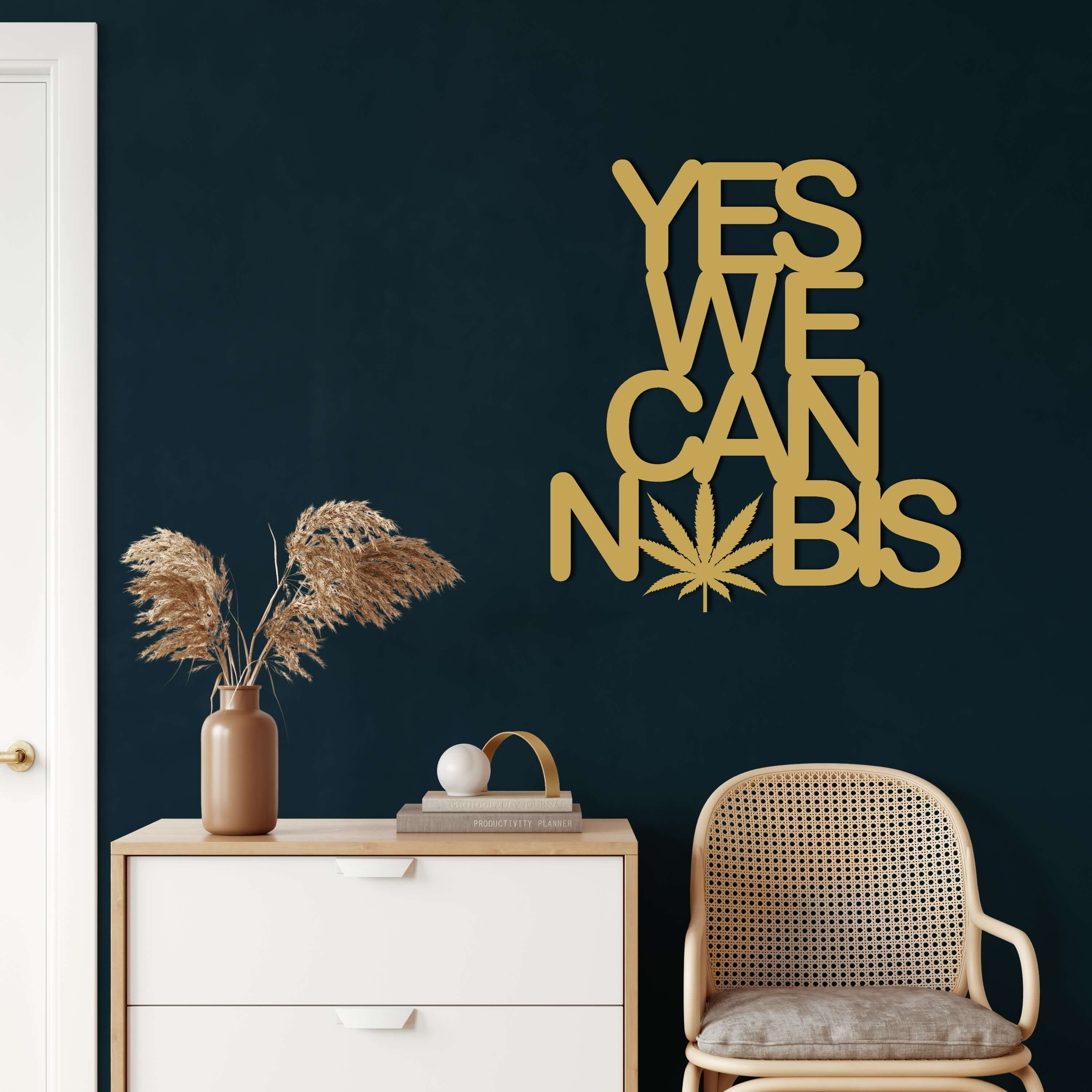 Cannabis Metal Wall Art