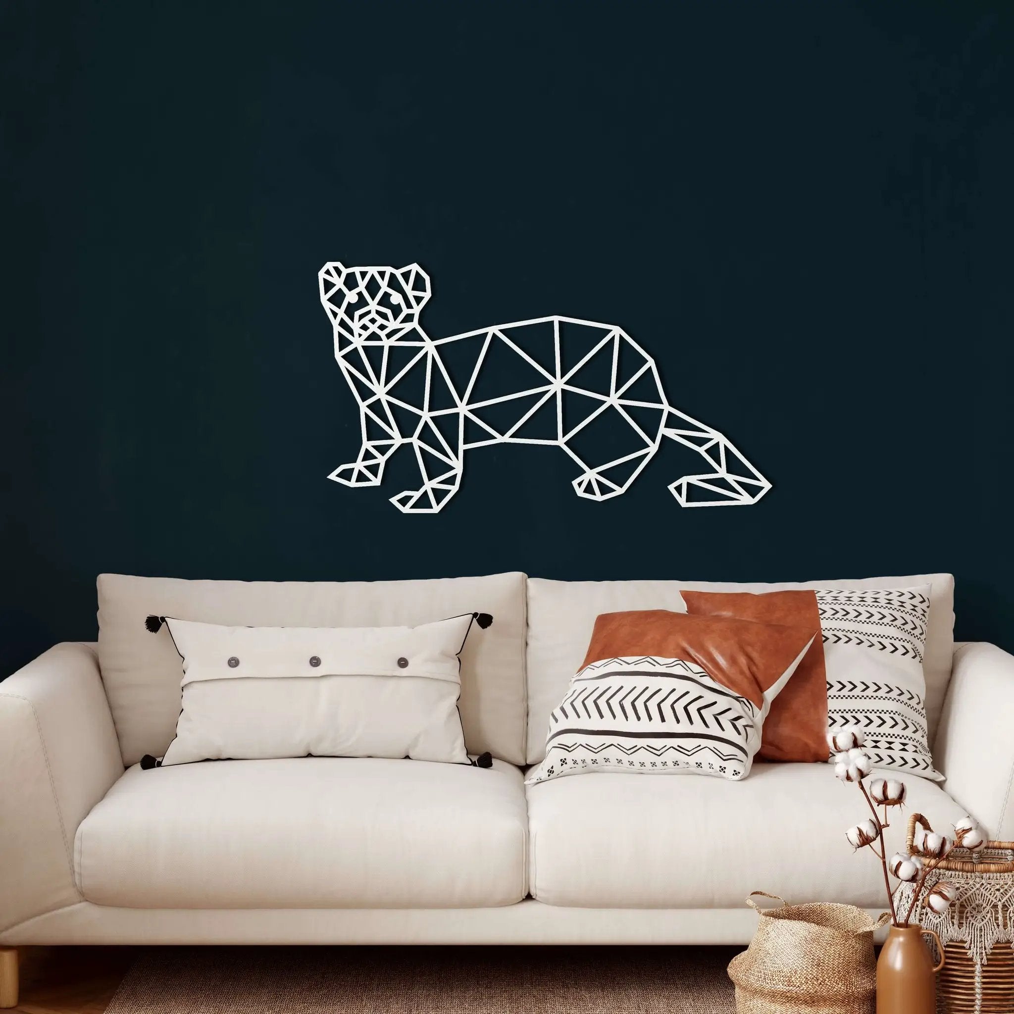 Ferret Metal Wall Art
