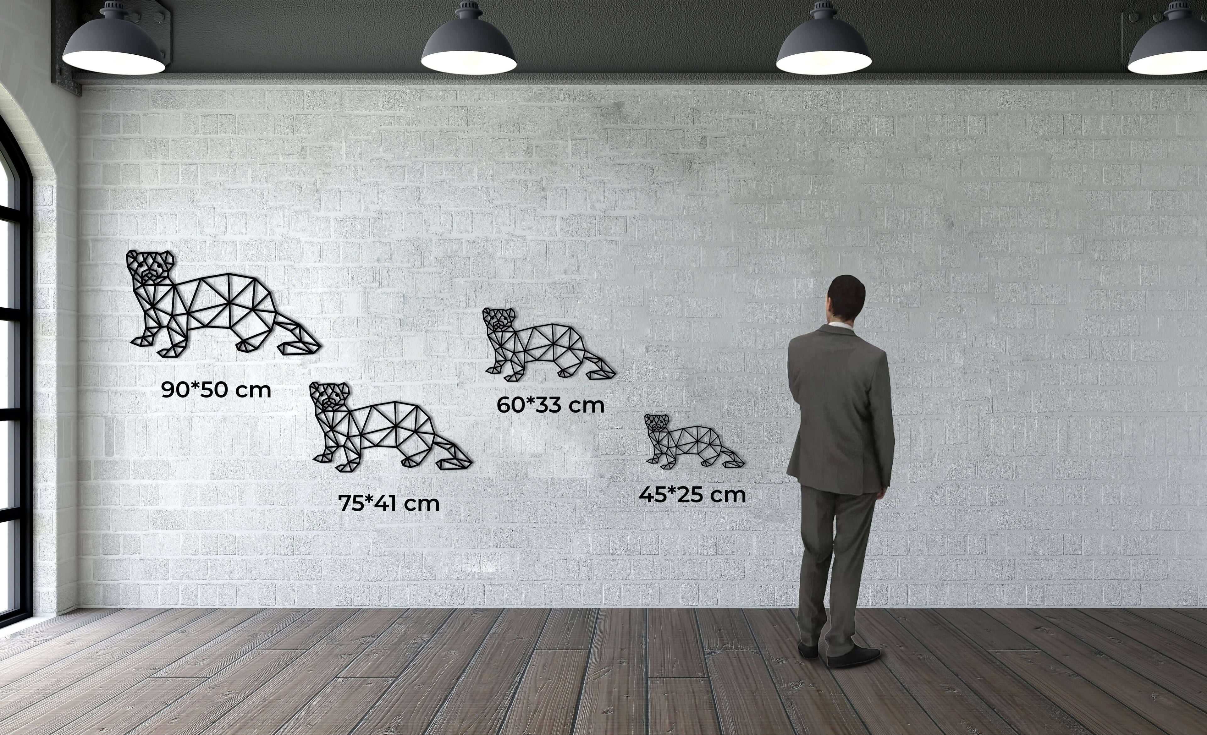 Ferret Metal Wall Art