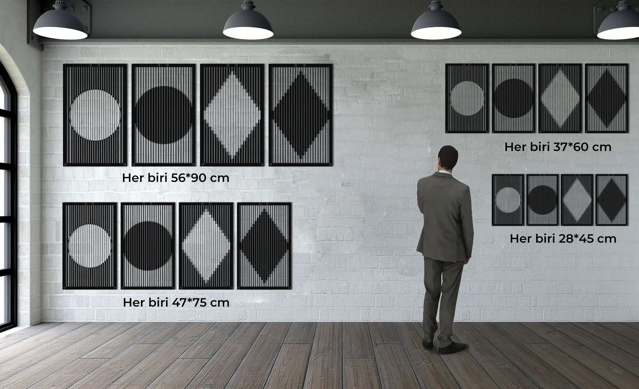 Minimalist Metal Wall Art