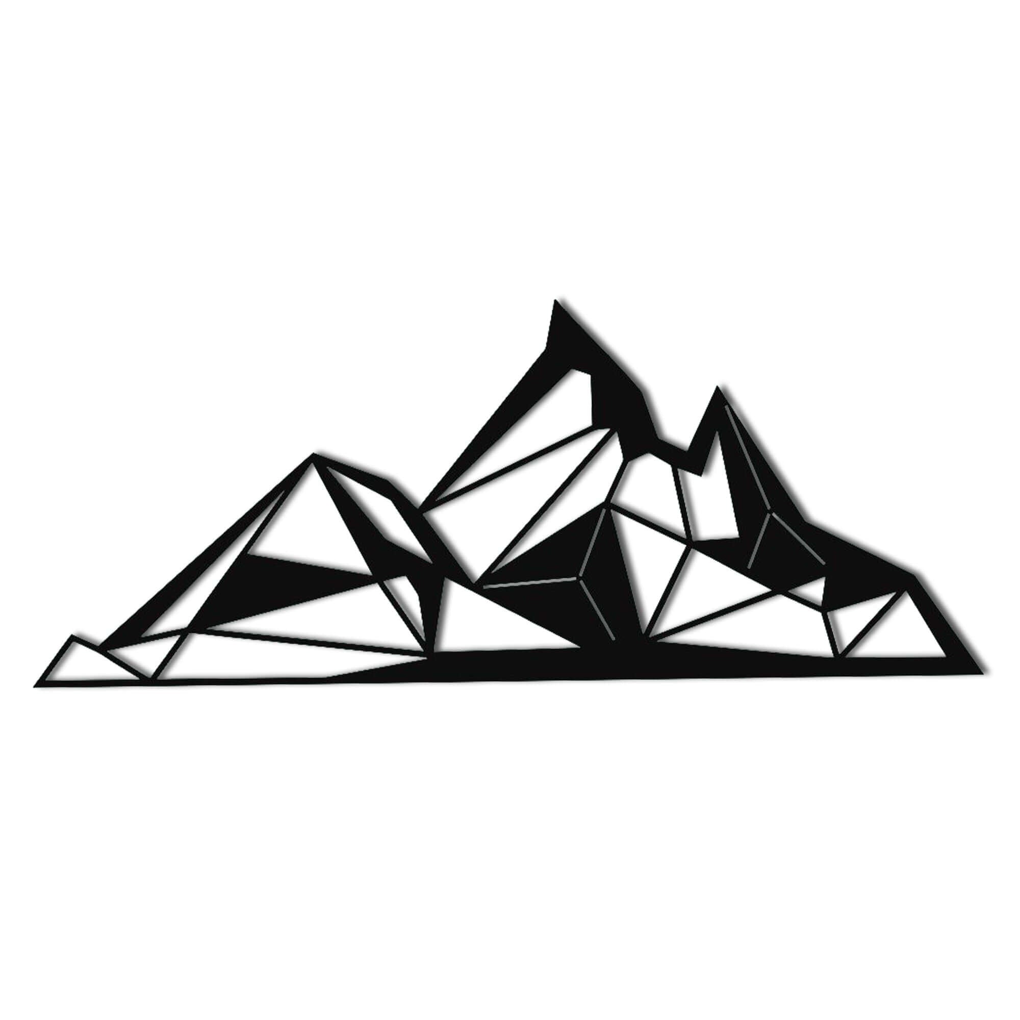 Mountain Metal Wall Art