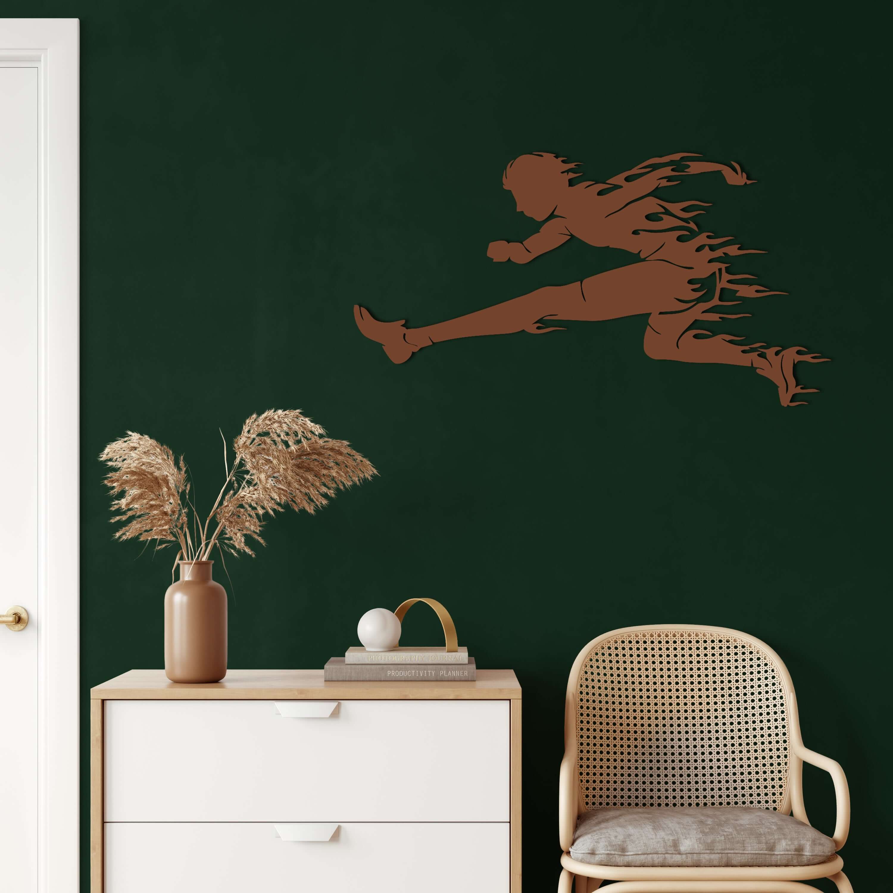 Sprinter Metal Wall Art