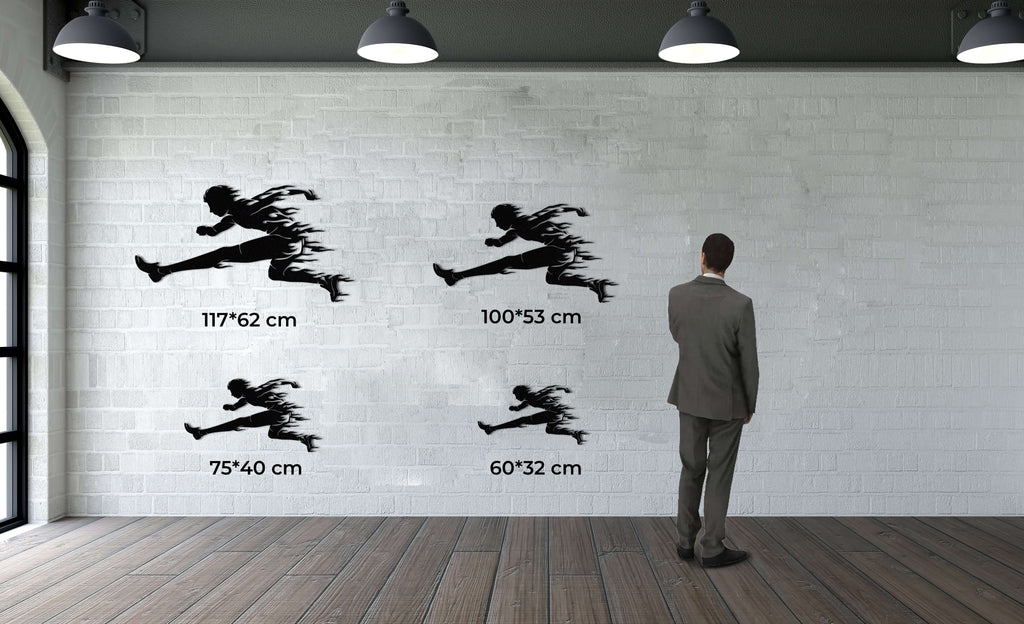 Sprinter Metal Wall Art