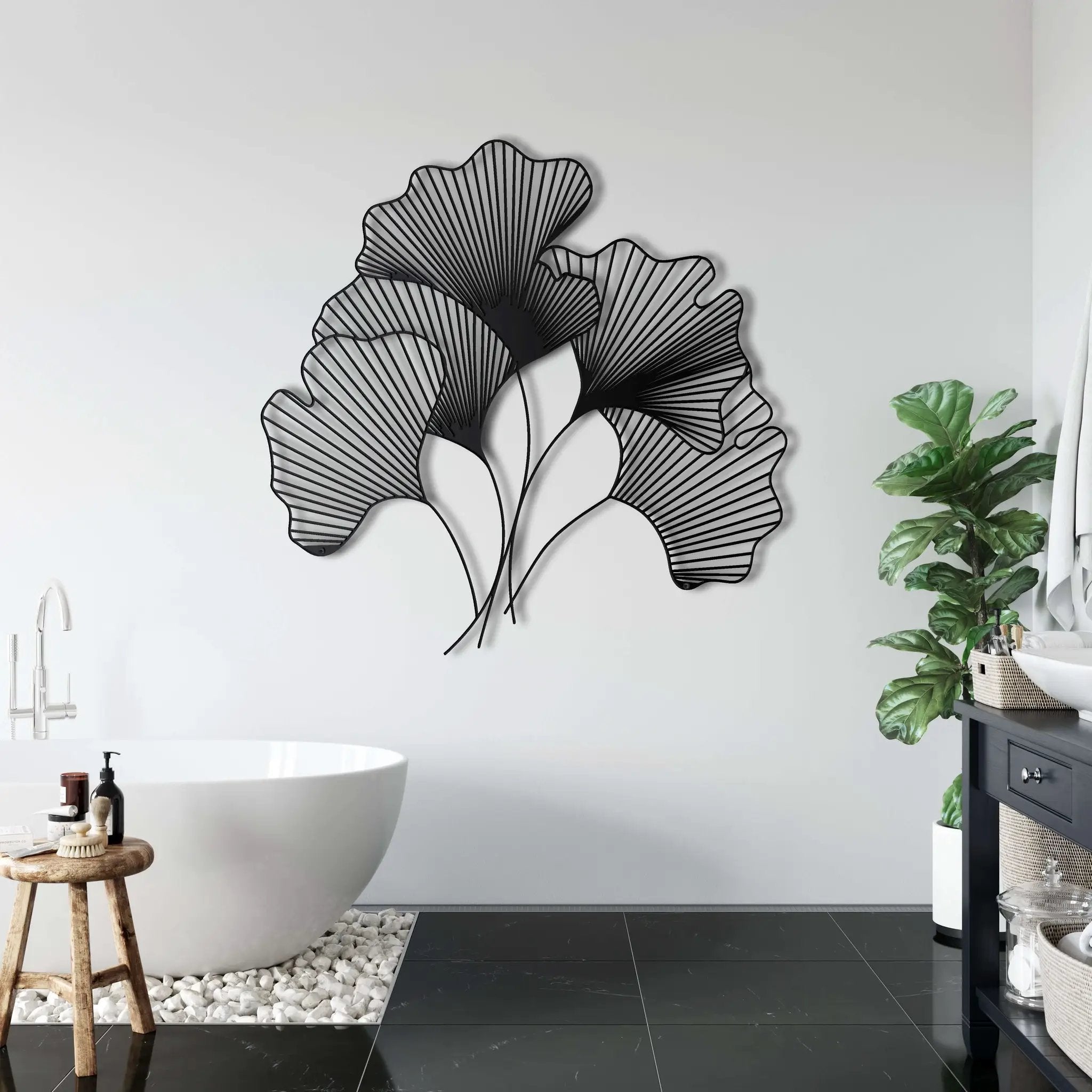 Leaf Metal Wall Art