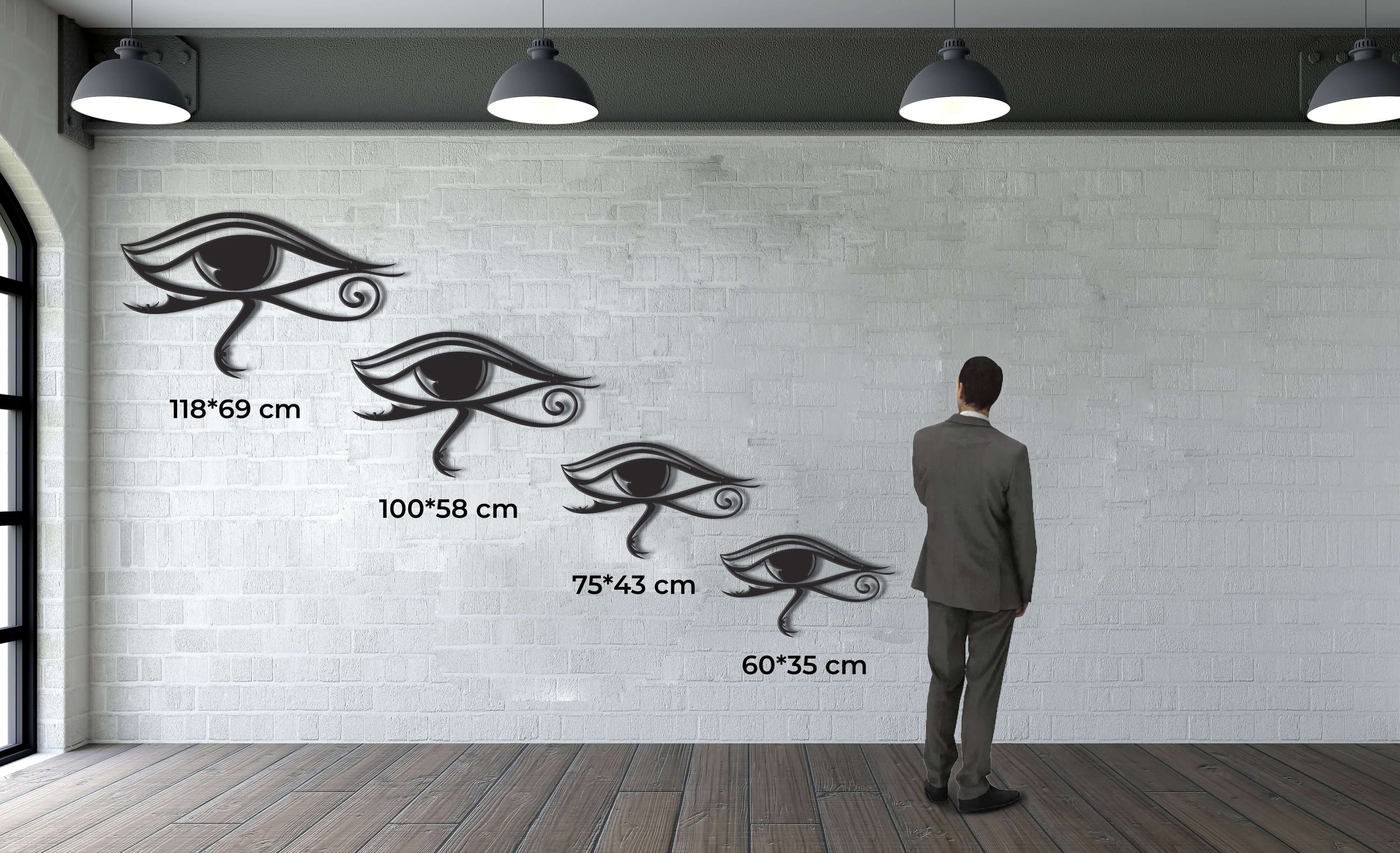 Eye of Horus Metal Wall Art