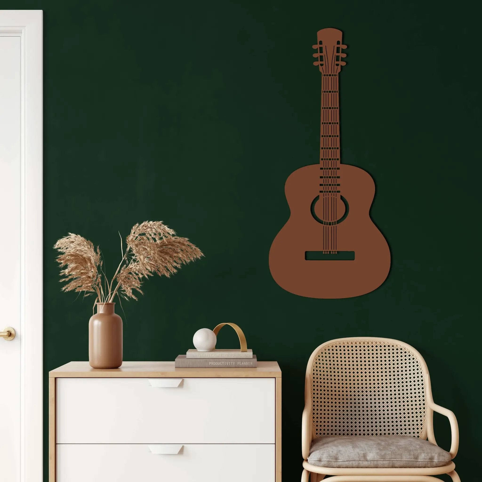 Guitar Metal Wall Art