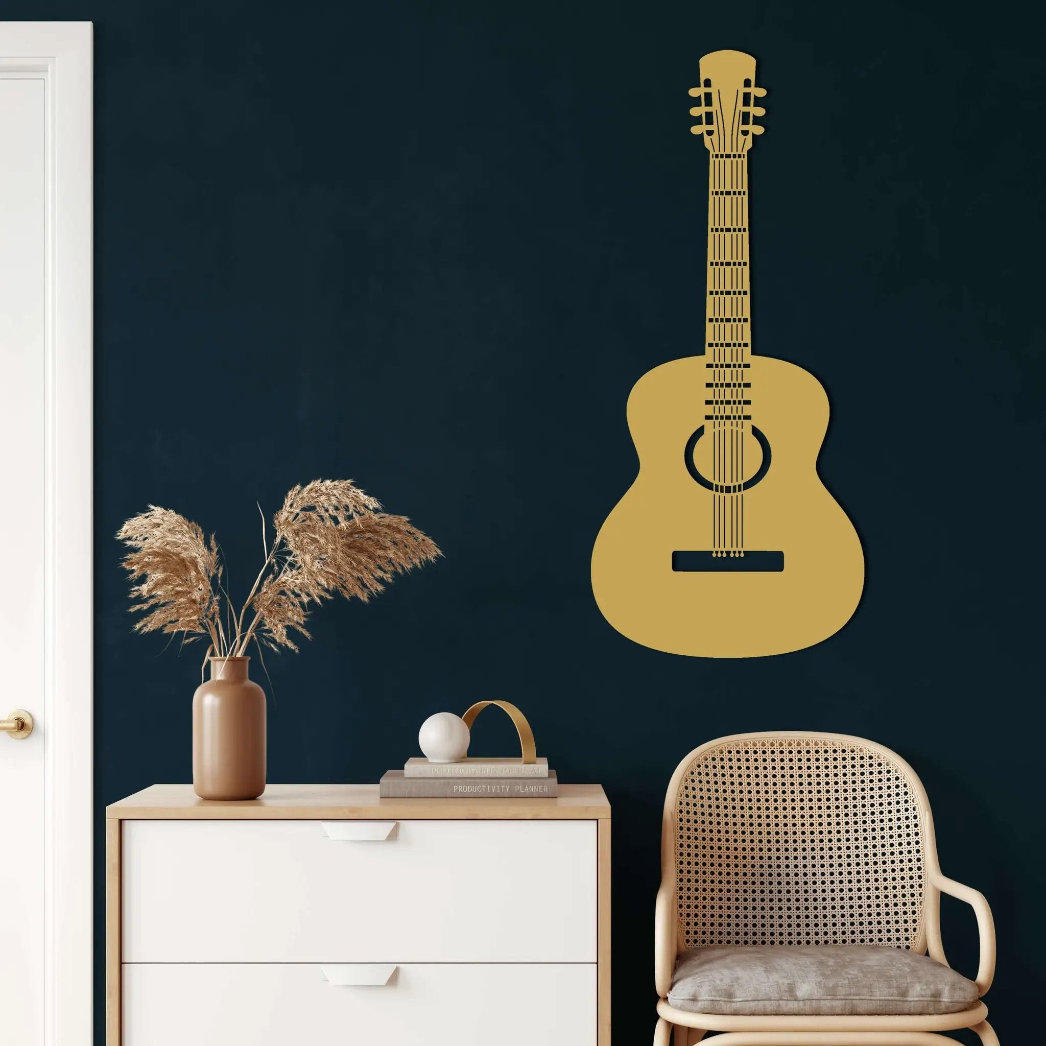 Guitar Metal Wall Art
