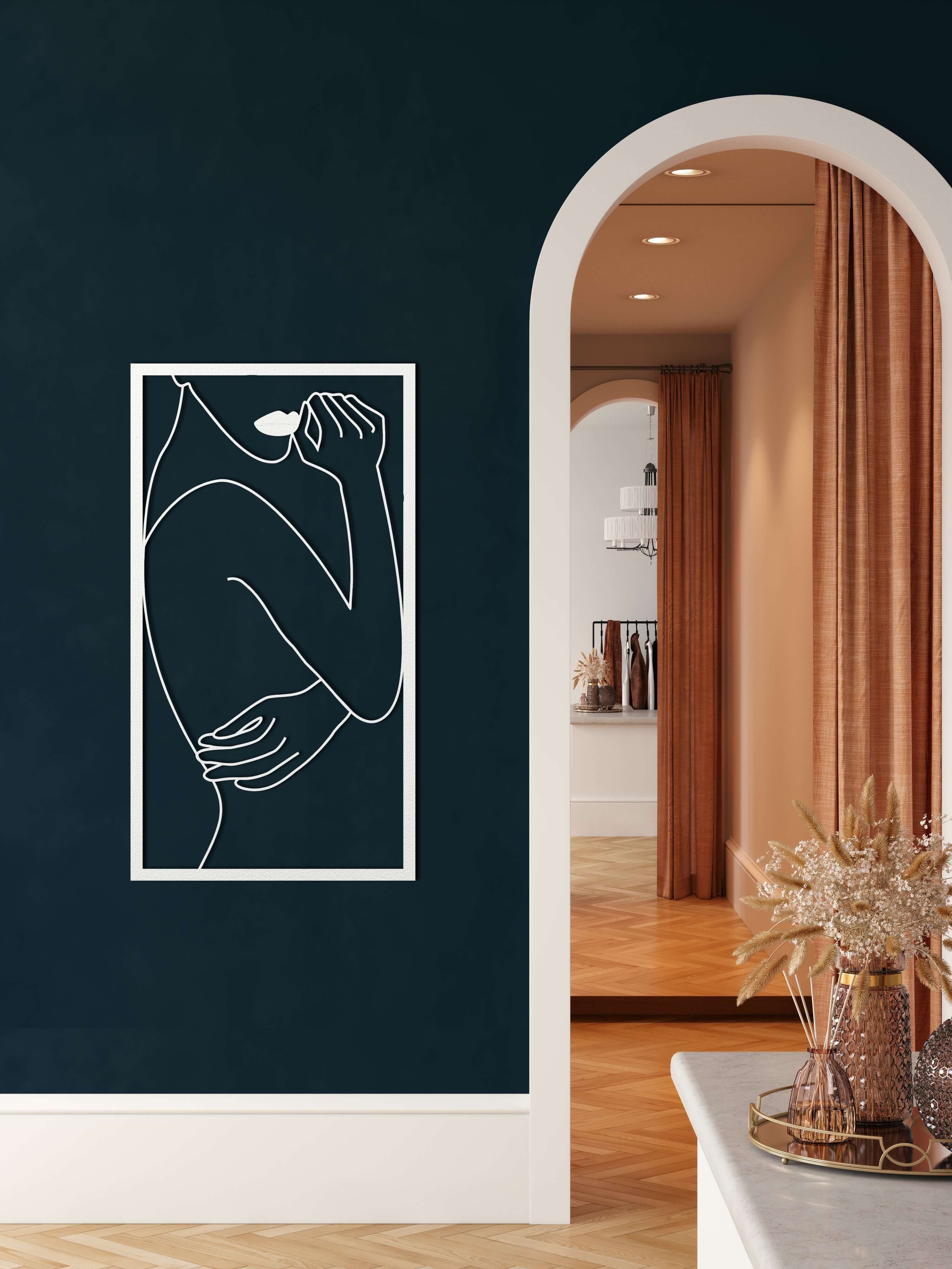 Beauty Metal Wall Art