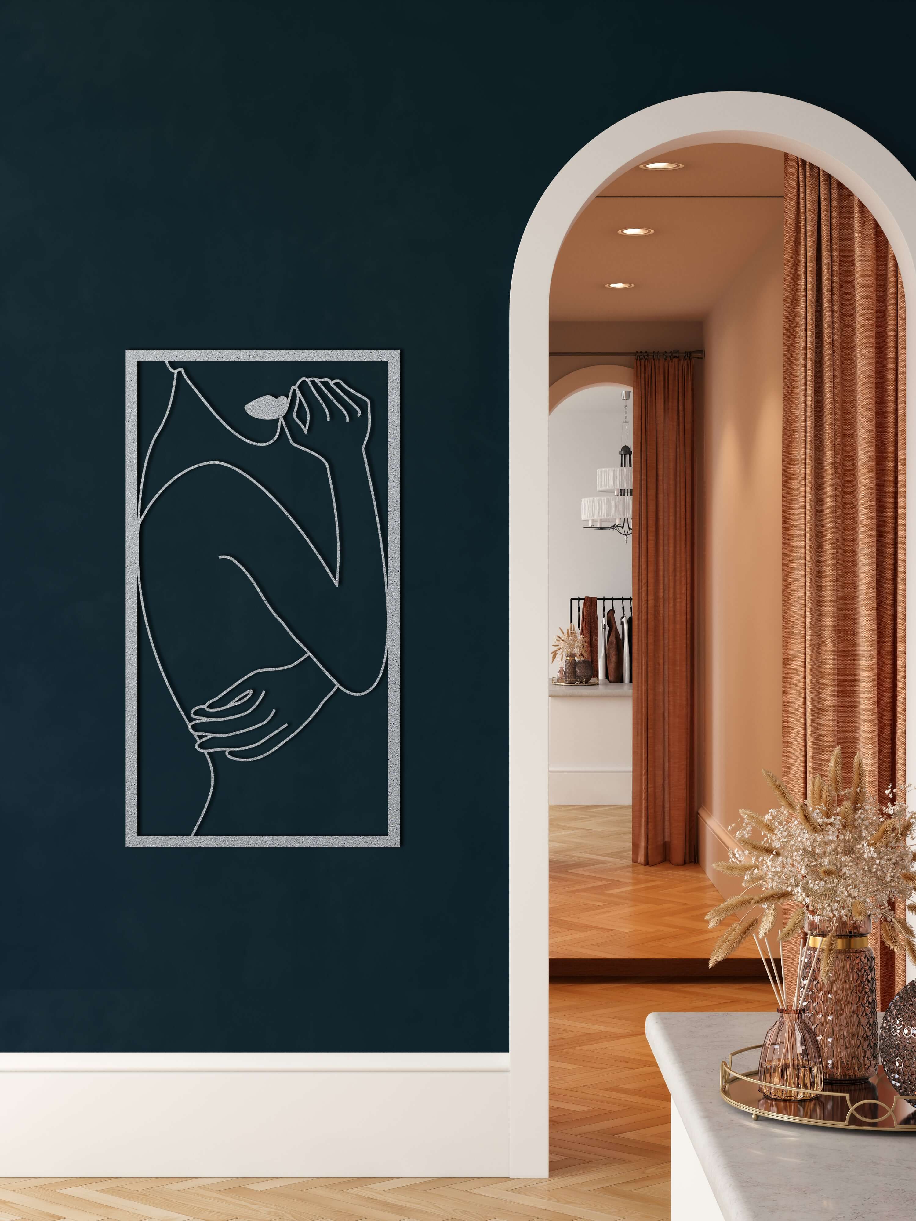 Beauty Metal Wall Art