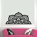 Half Mandala Metal Wall Art