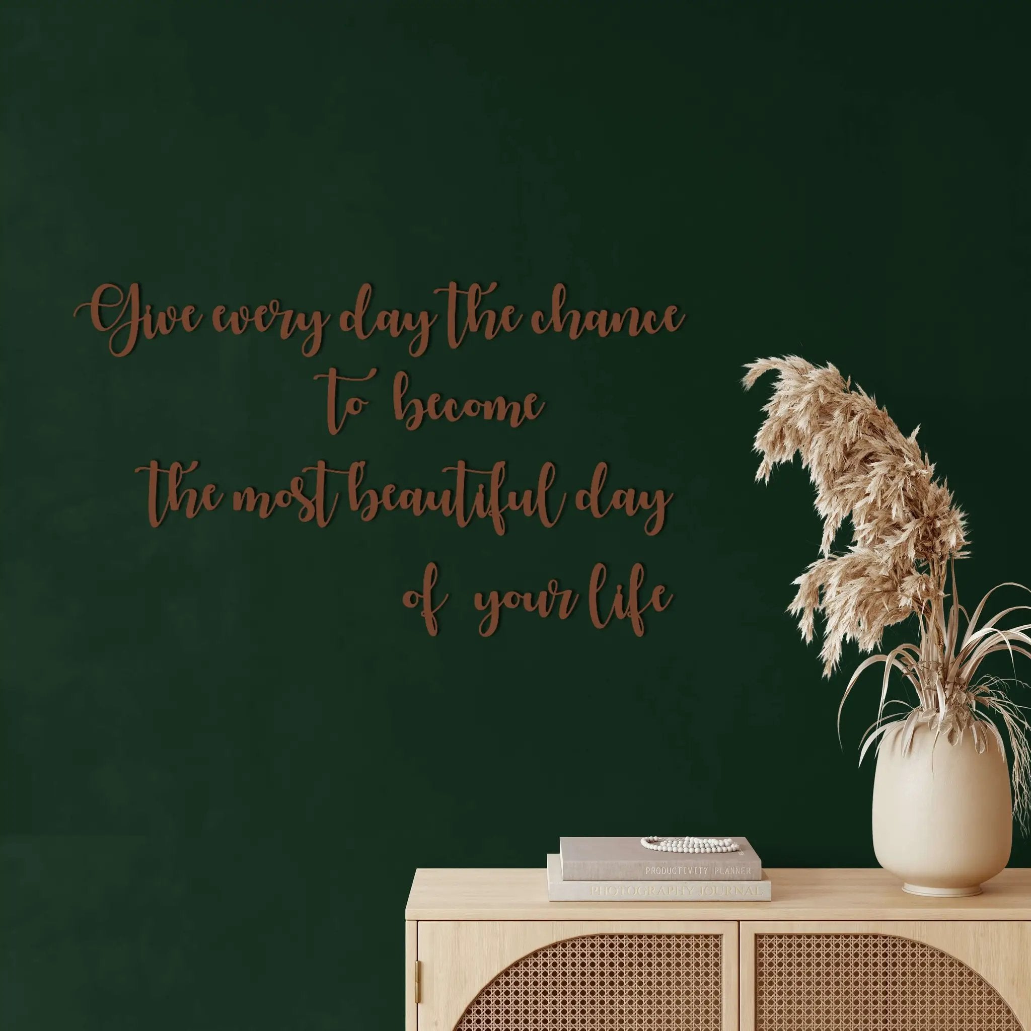 Give Every Day Metal Wall Art
