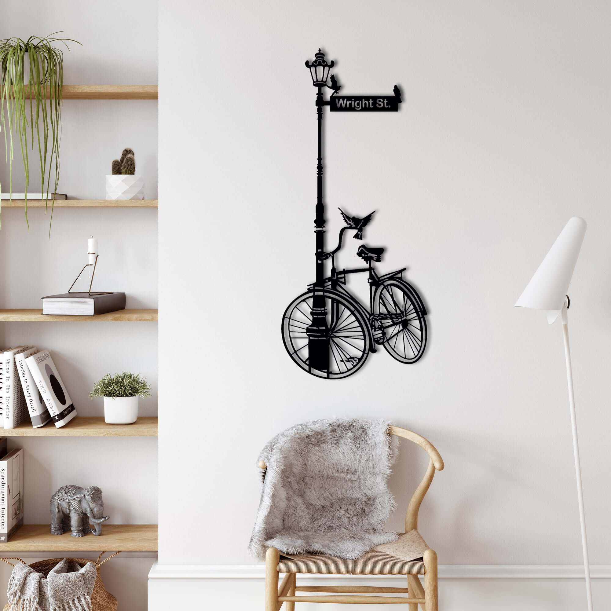 Personalized Bike Metal Wall Art