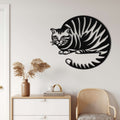 Cat Metal Wall Art