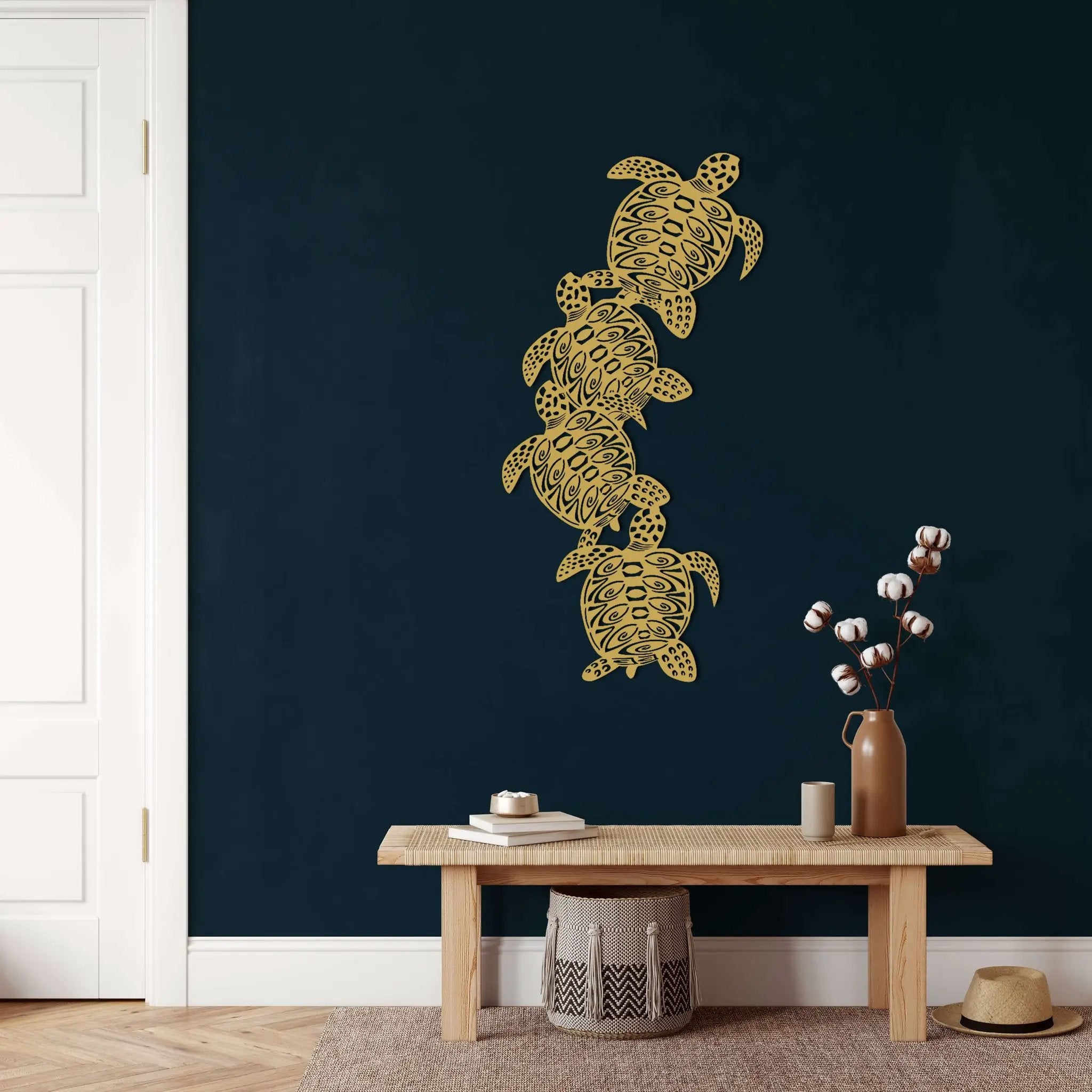 Turtle Metal Wall Art