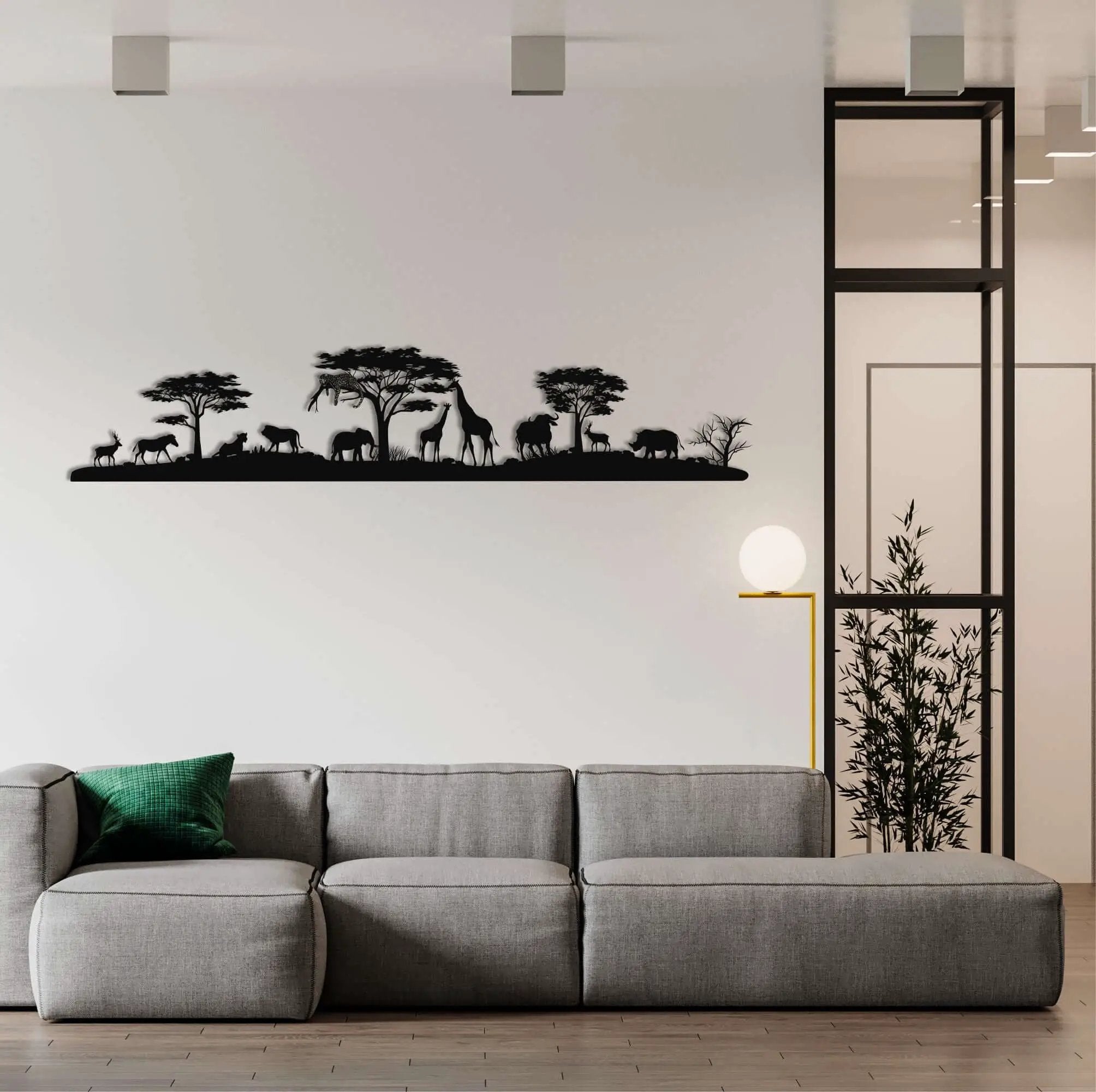 Wild Africa Metal Wall Art