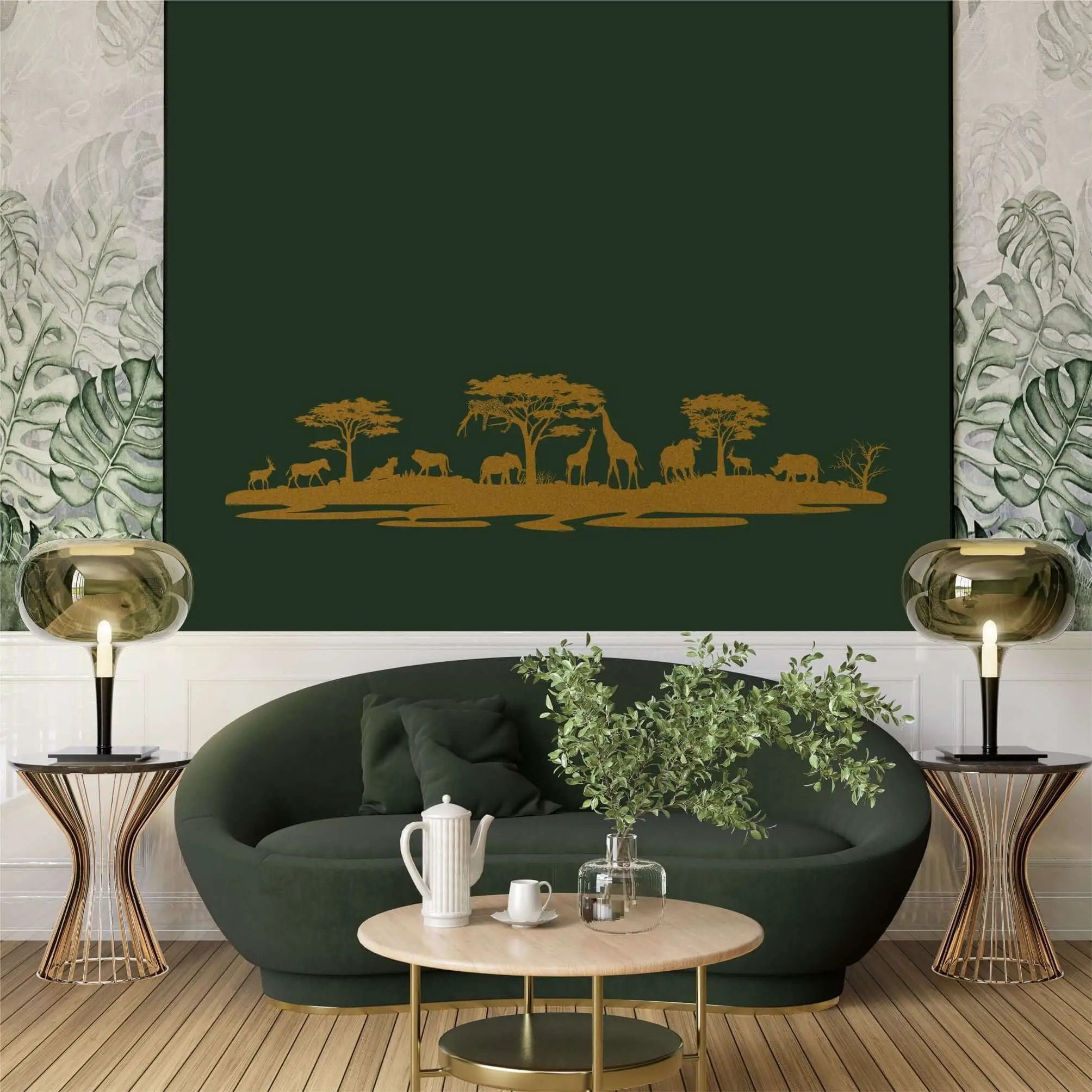 Wild Africa Metal Wall Art