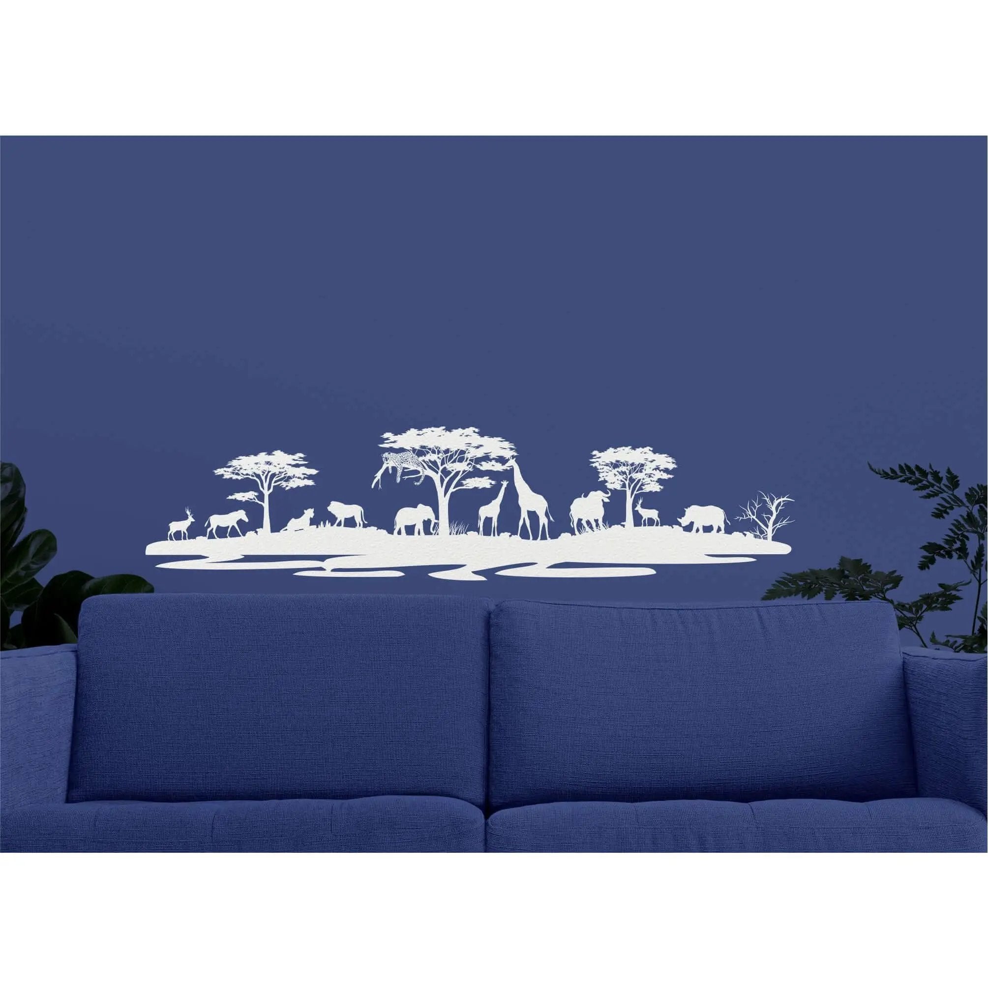 Wild Africa Metal Wall Art