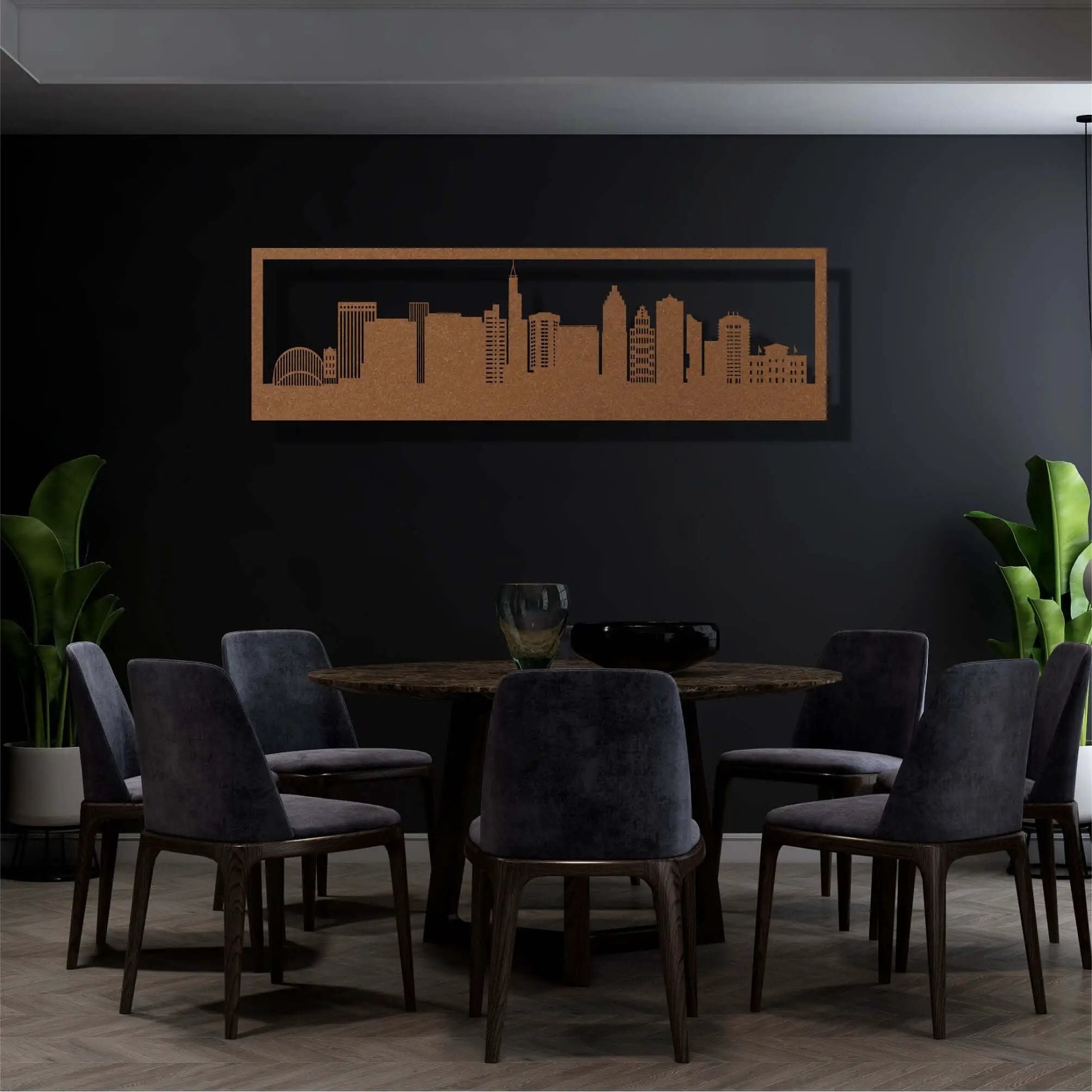 Raleigh Metal Wall Art