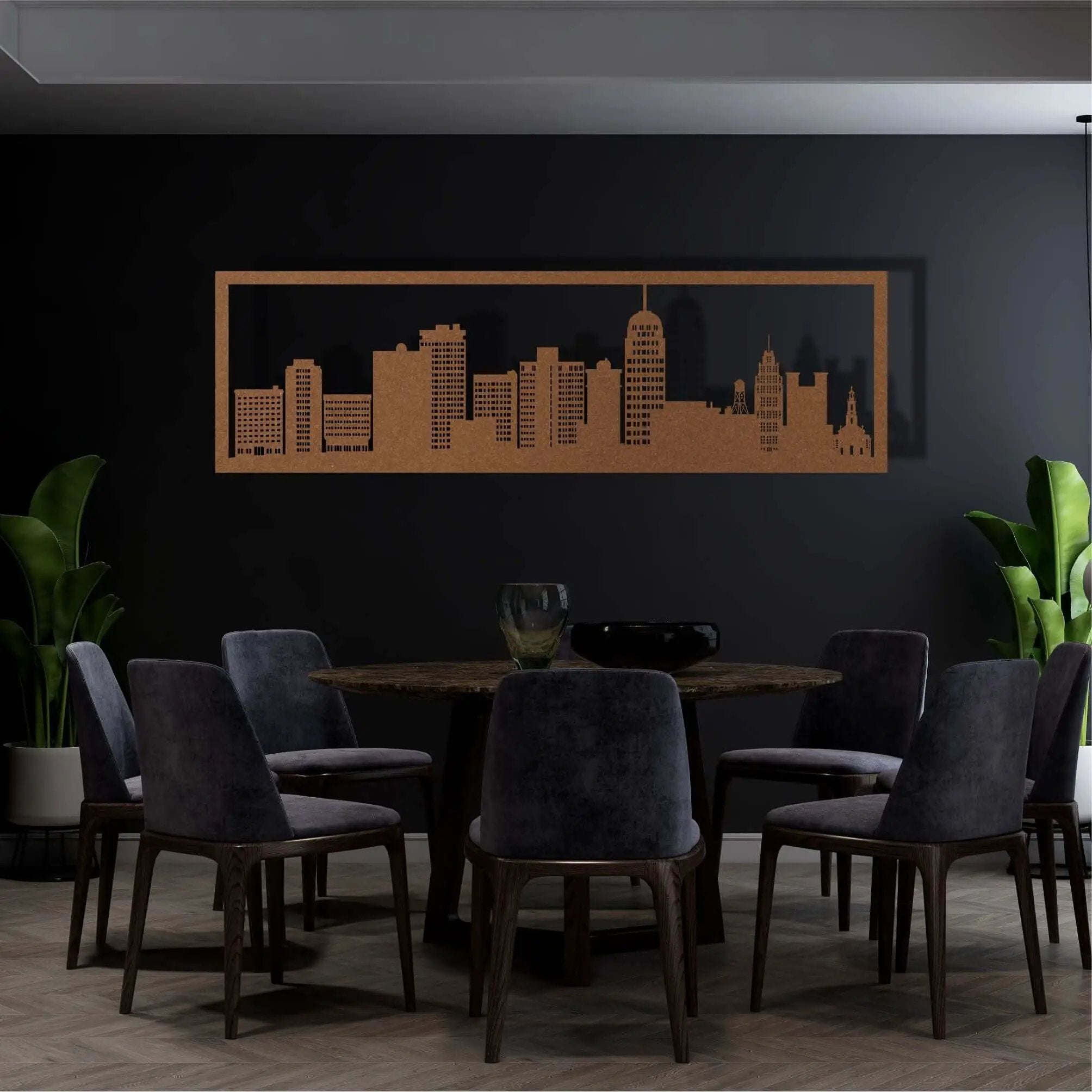Winston Salem Metal Wall Art