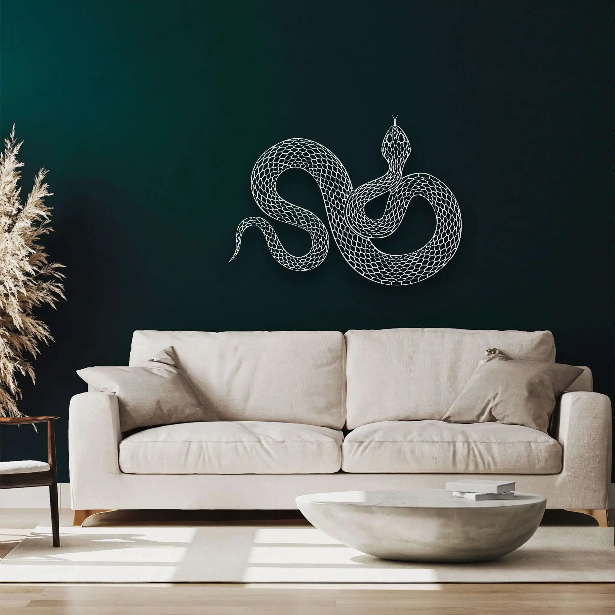 Snake Metal Wall Art