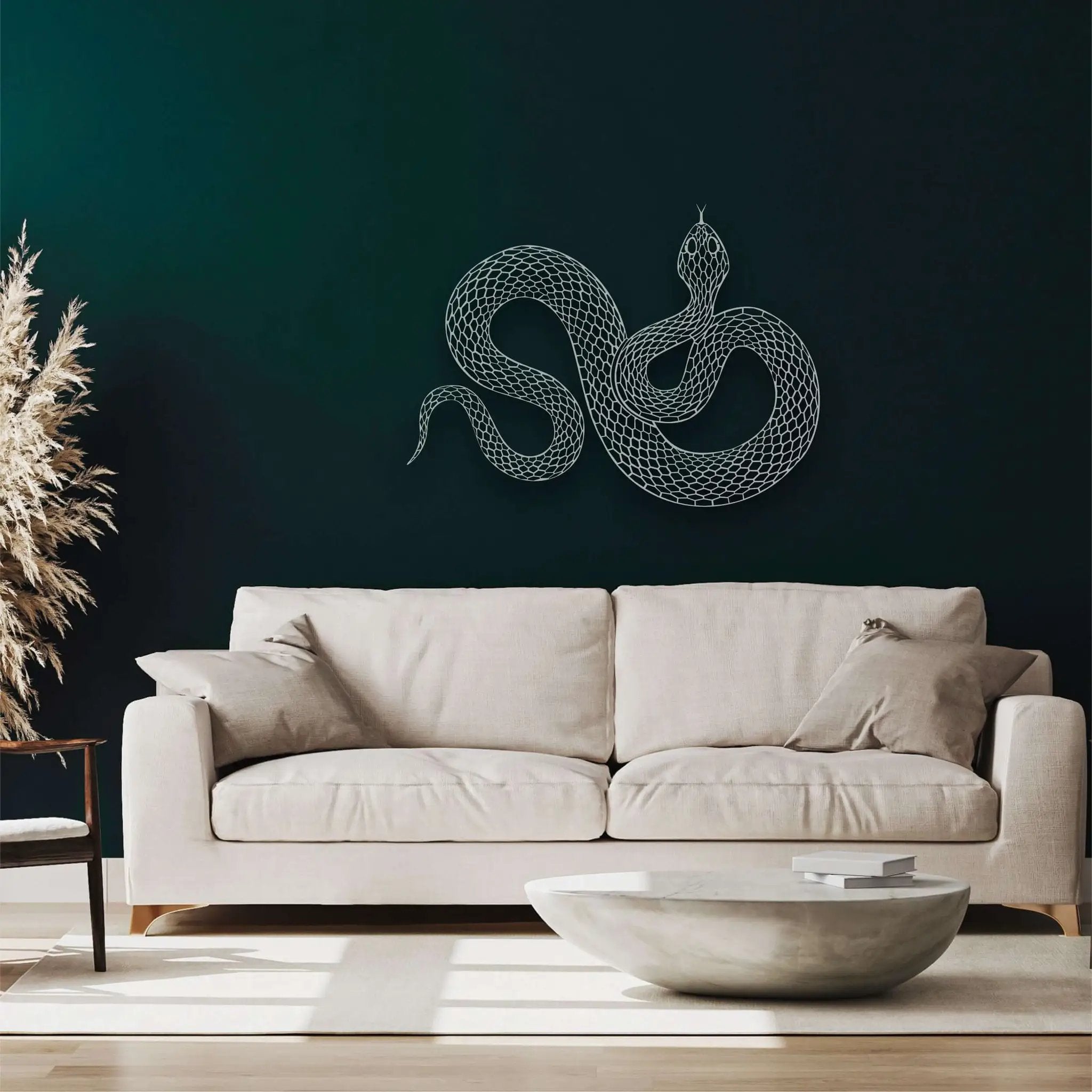 Snake Metal Wall Art
