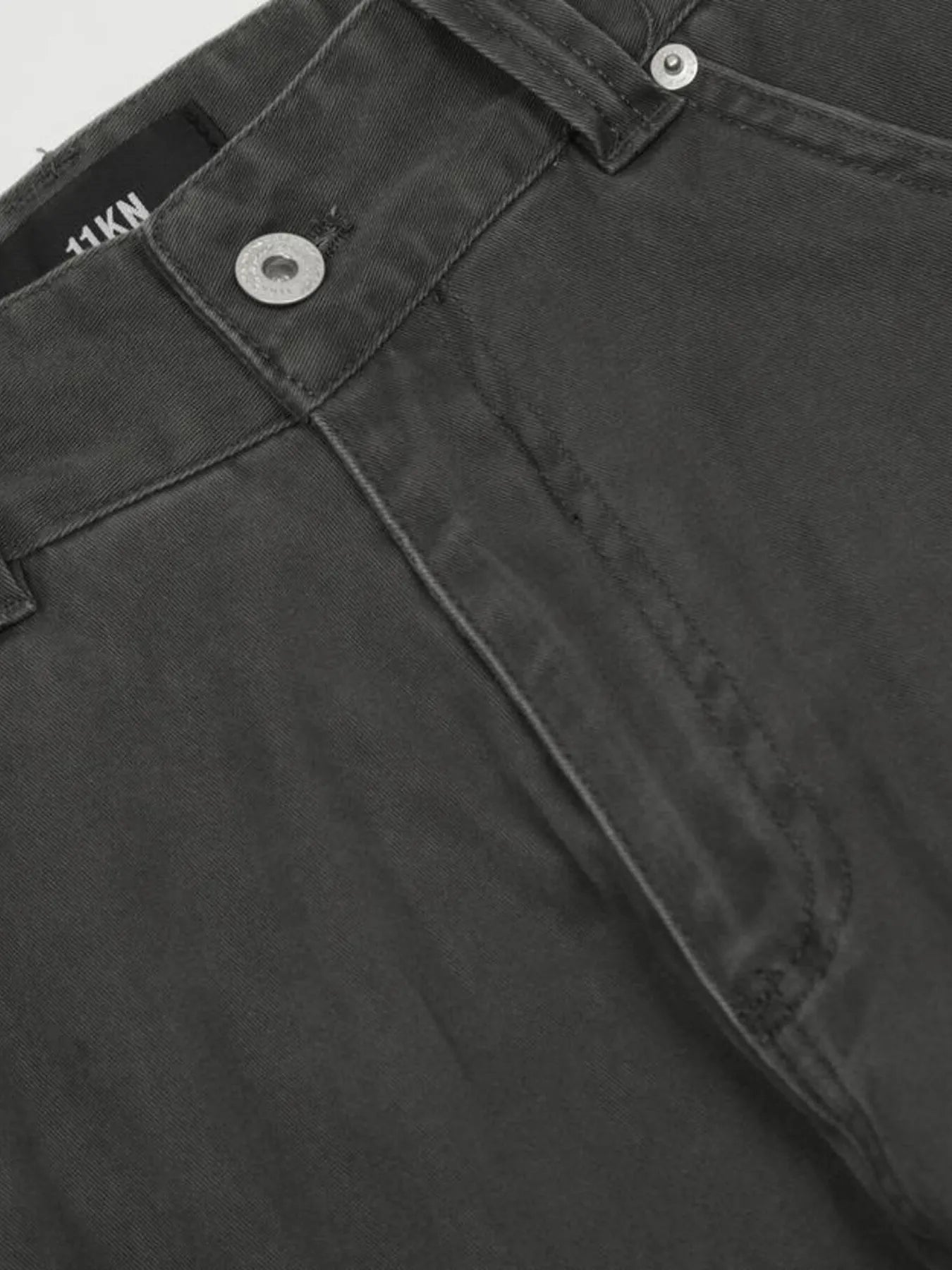 Washed High Waist Flare Pants