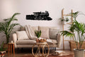 Personalized Train Metal Wall Art