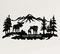 Personalized Moses Family Metal Wall Art