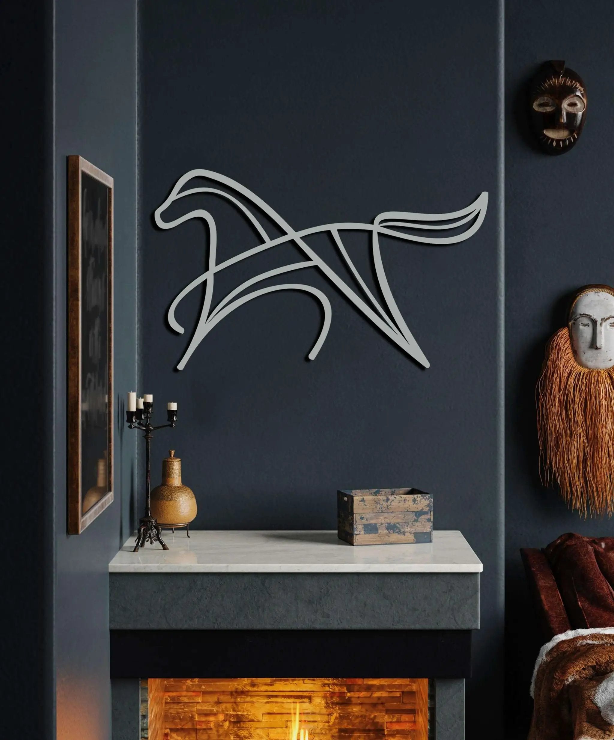 Minimal Art Metal Wall Art
