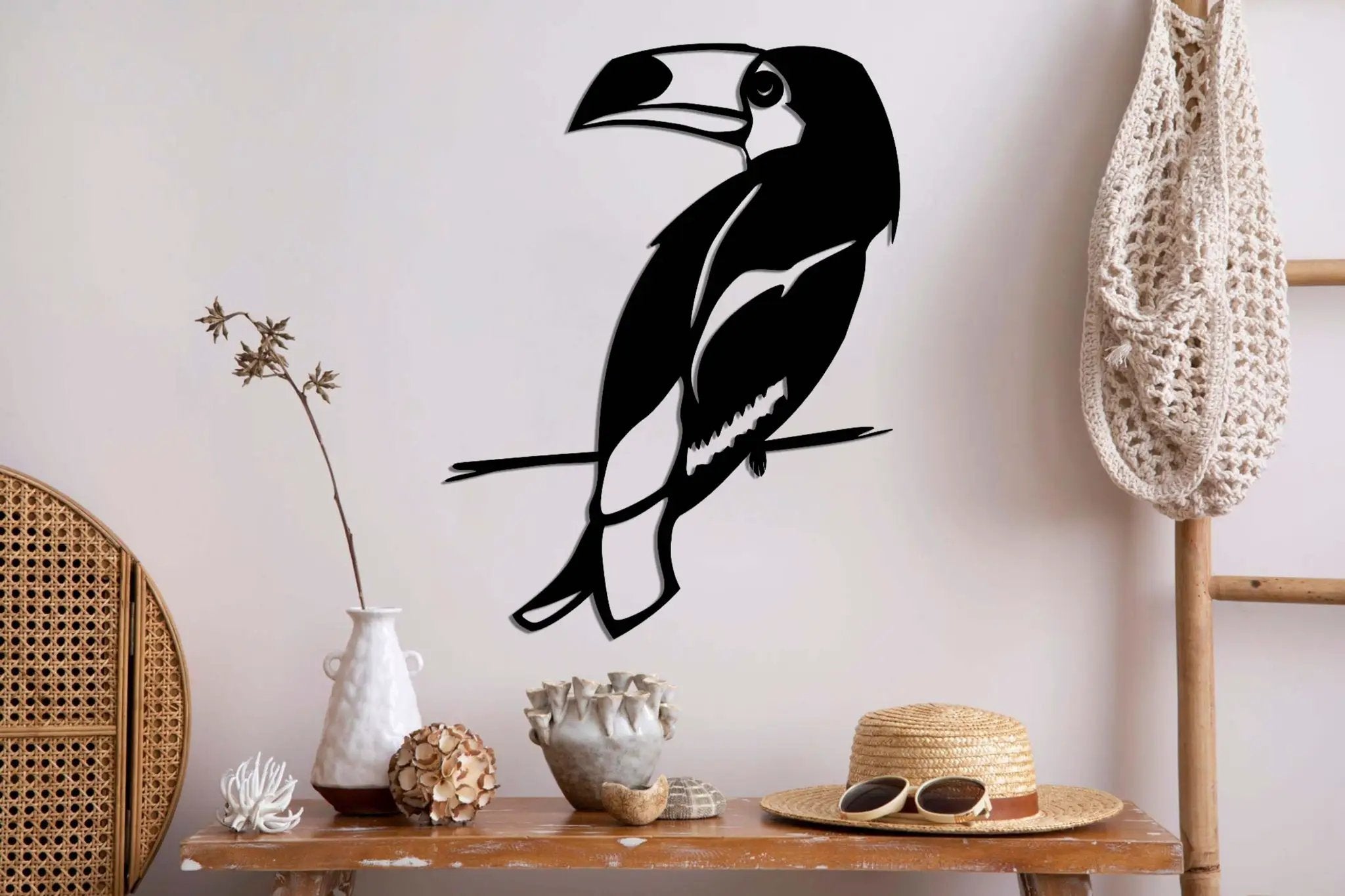 Parrot Metal Wall Art
