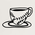 A Cup of Coffe  Metal Wall Art