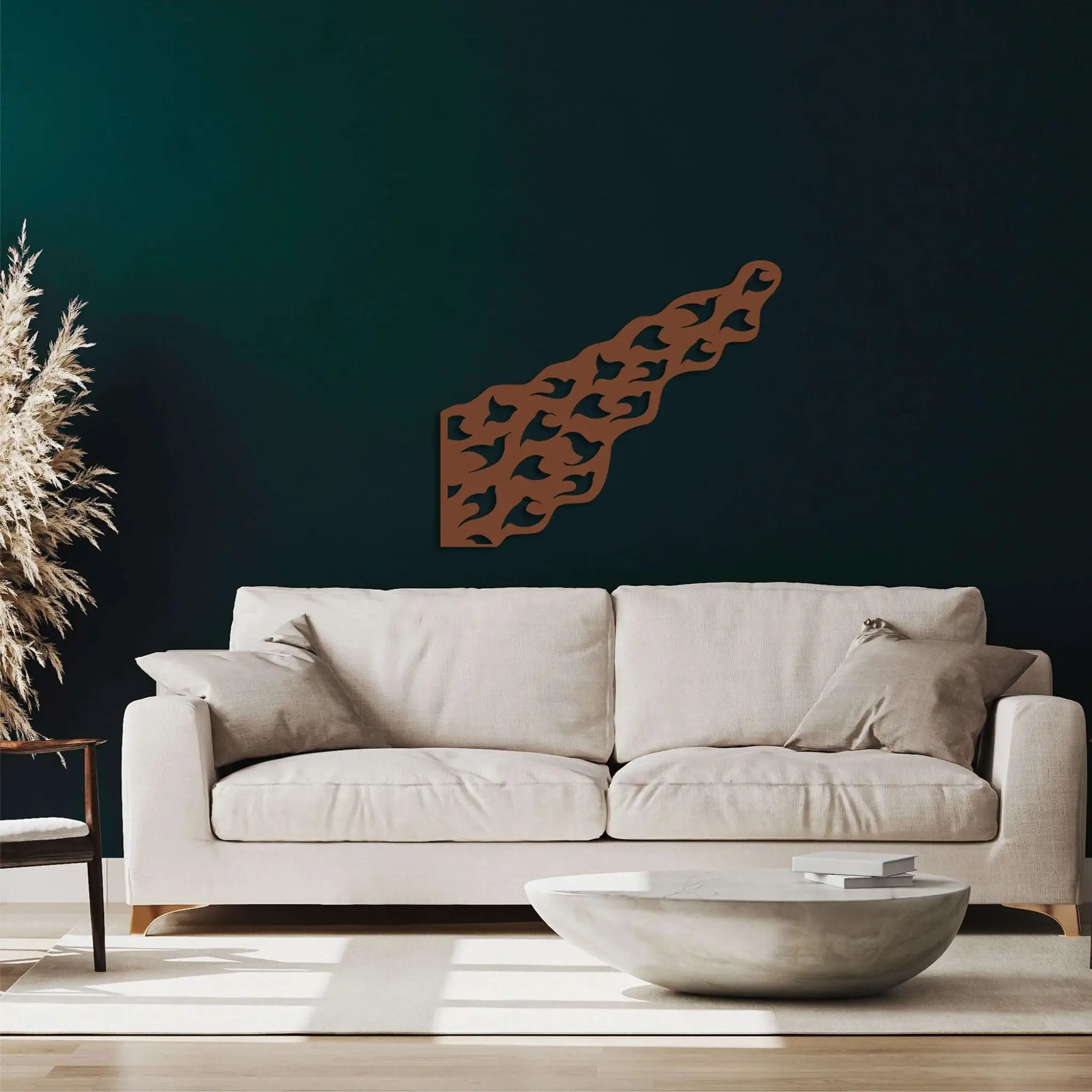 Flock of Birds Metal Wall Art