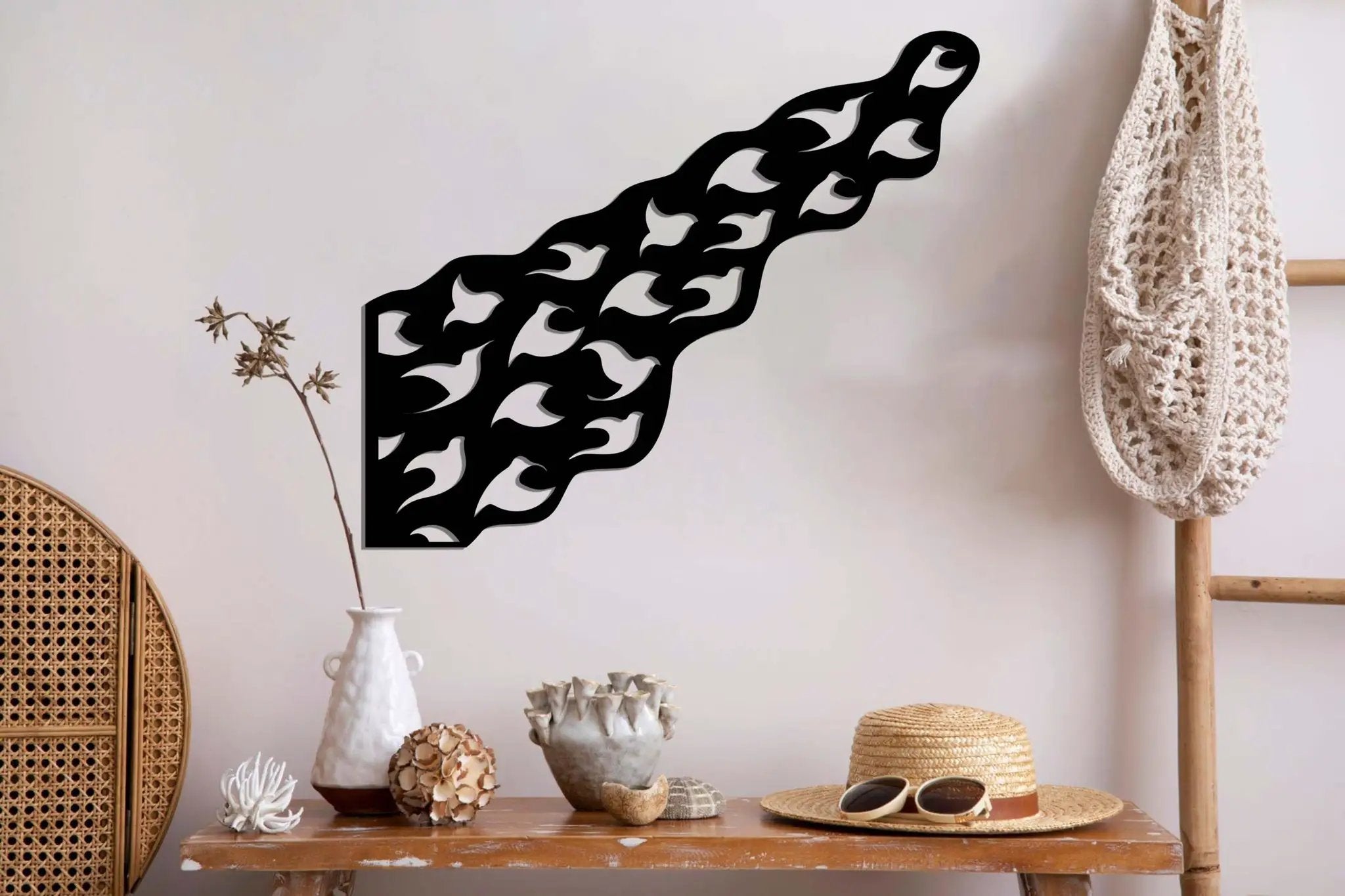 Flock of Birds Metal Wall Art