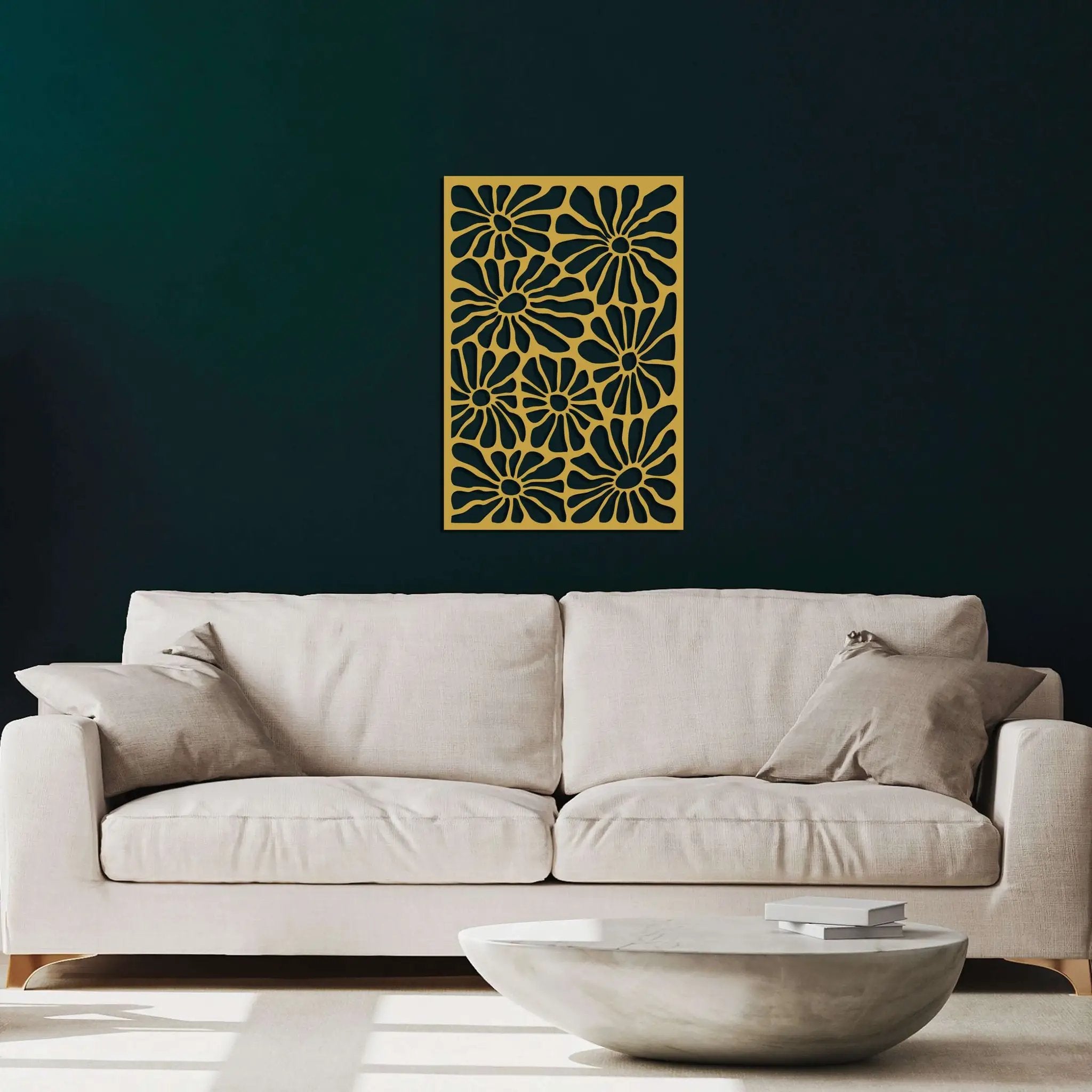 Flowers Metal Wall Art