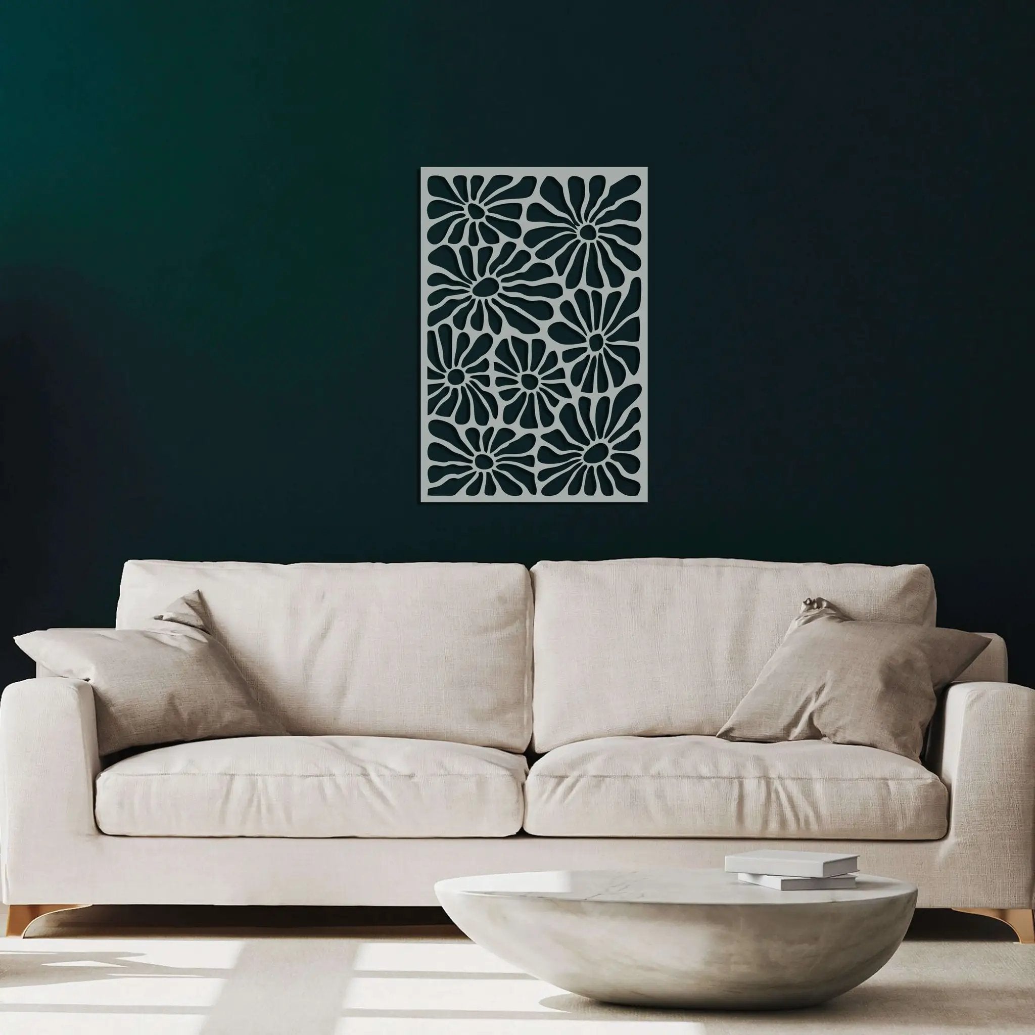 Flowers Metal Wall Art