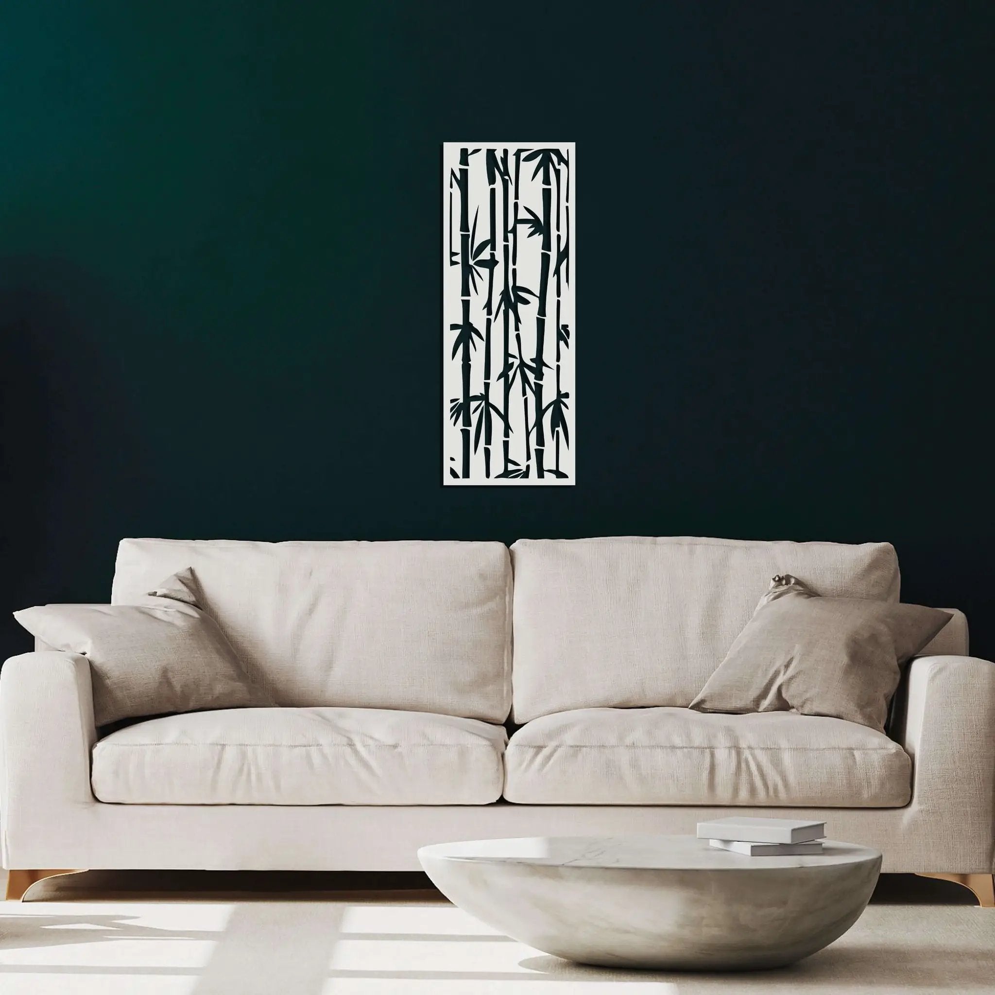 Palm Panel Metal Wall Art