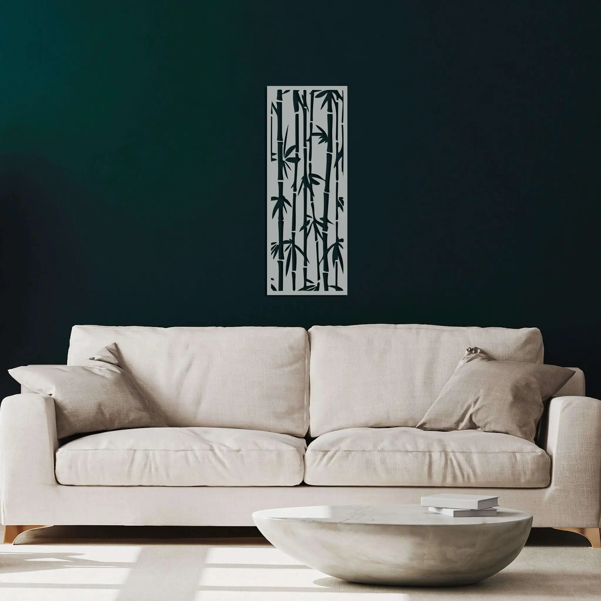 Palm Panel Metal Wall Art