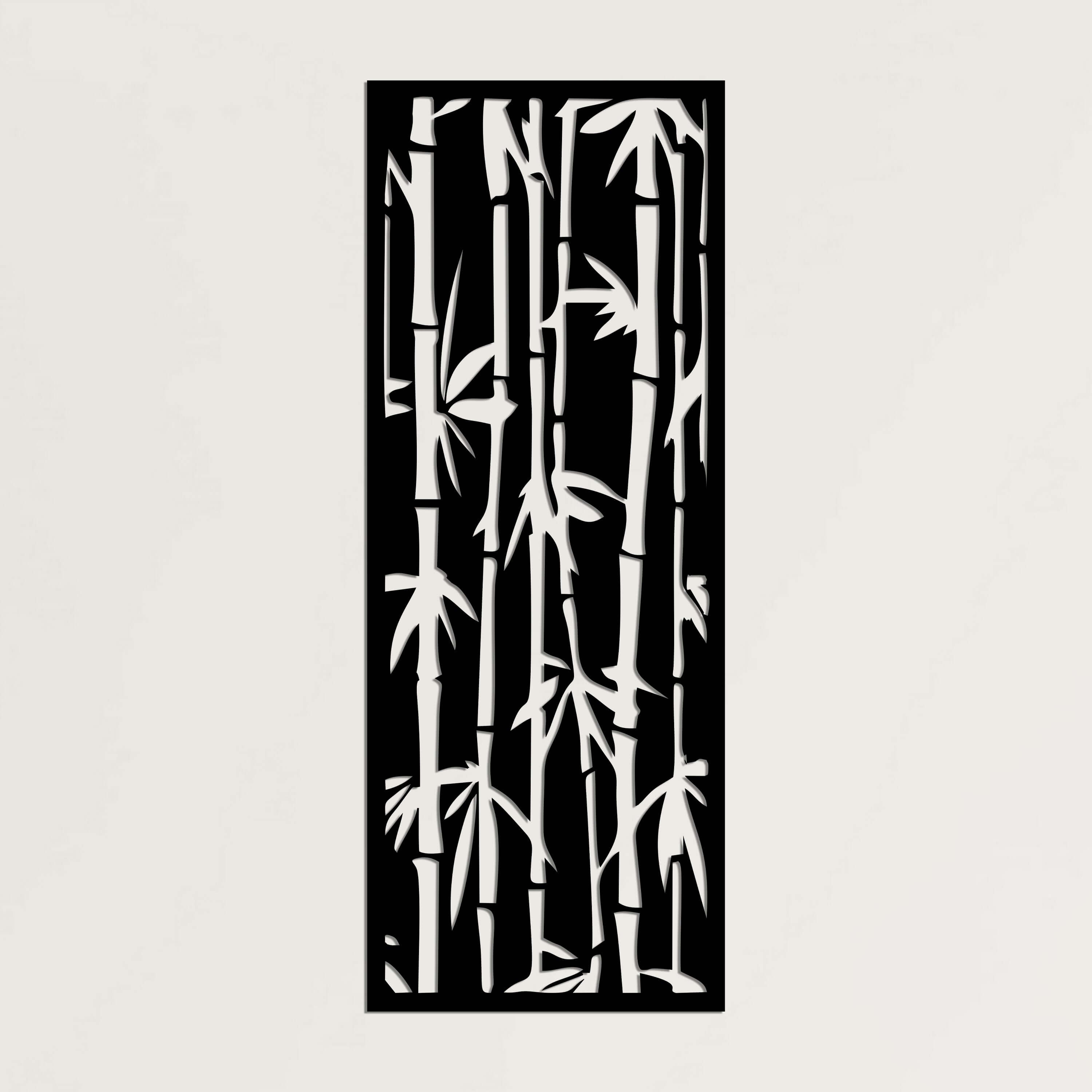 Palm Panel Metal Wall Art